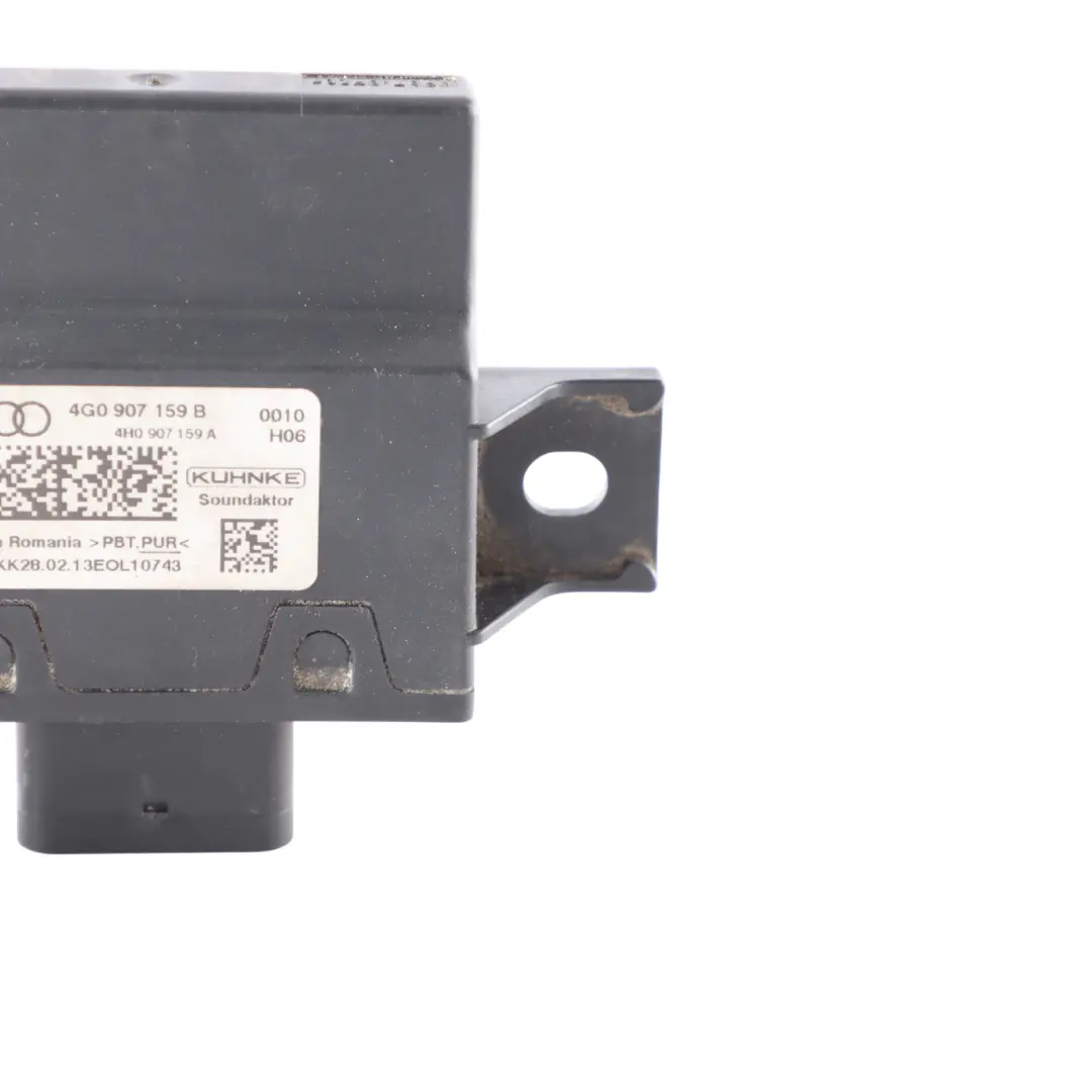 4G8 Module Commande D'Impact Carrosserie Signal D'Alarme pour Audi S7 à propos du numéro de pièce 4G0907159B Audi S7 4G8 Module Commande D'Impact Carrosserie Signal D'Alarme - SKU 4G0907159B - Numéro de pièce 4G0907159B