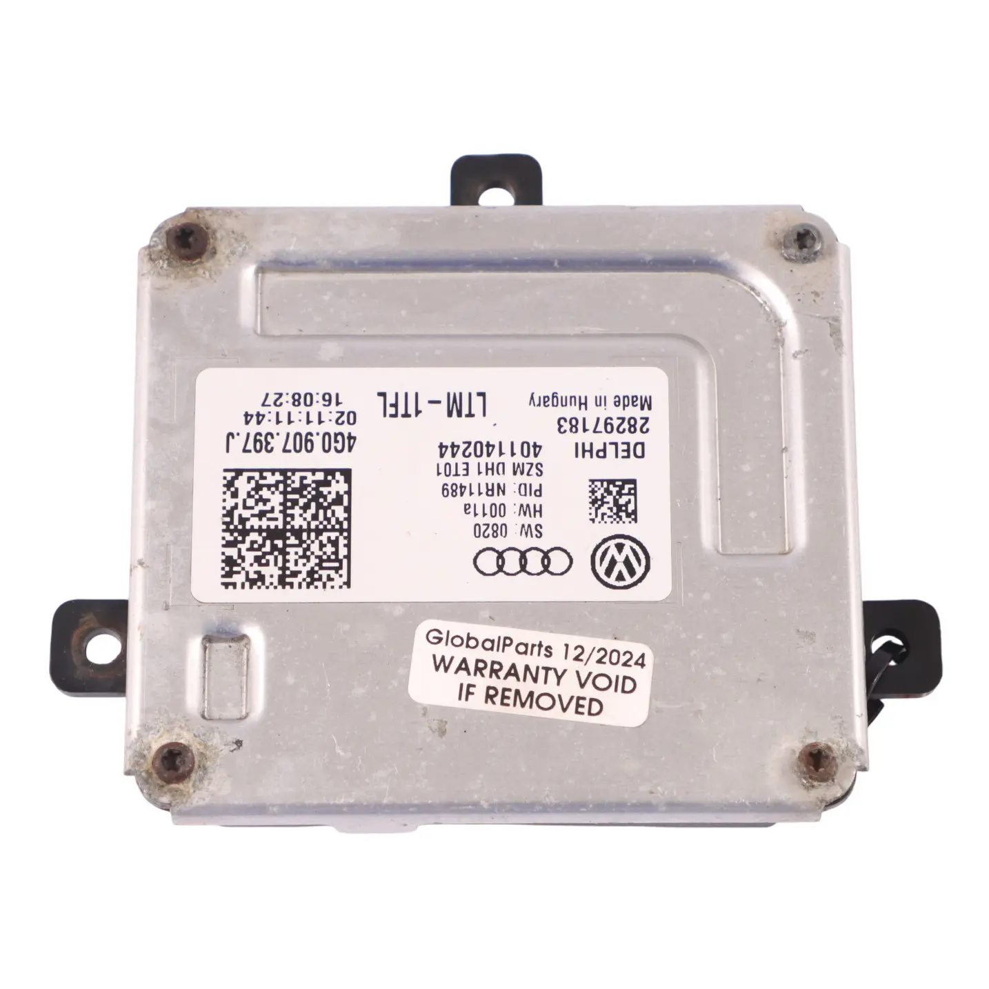 Audi A7 4G8 Front Lamp Headlight Ballast Control Module ECU 4G0907397J
