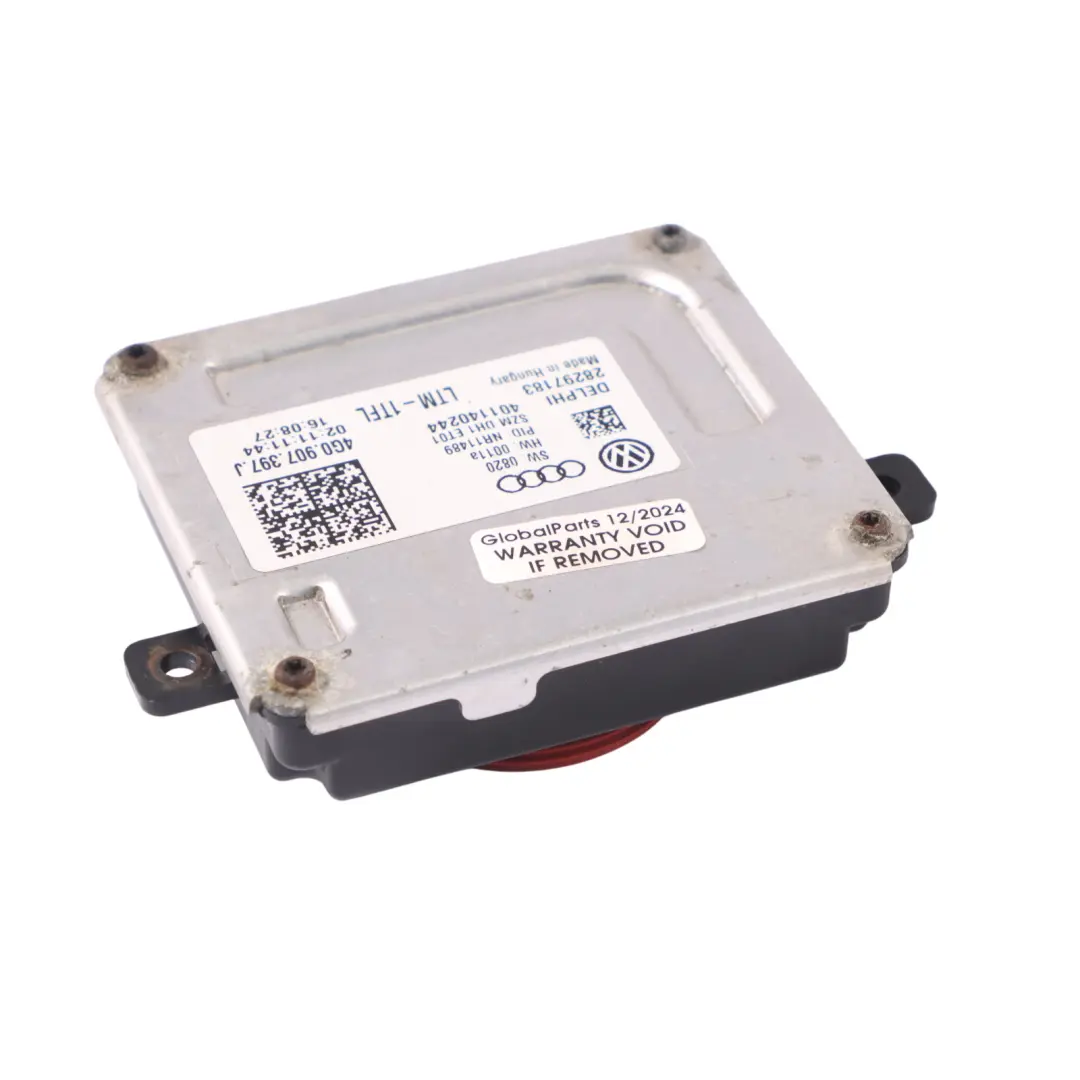 Audi A7 4G8 Lampada anteriore Modulo di controllo zavorra ECU - SKU 4G0907397J - Numero di parte 4G0907397J