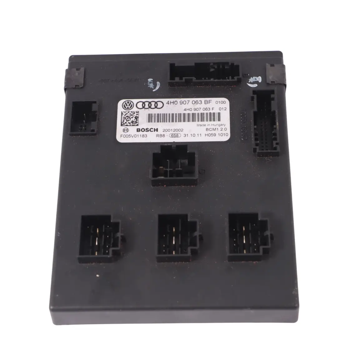 Audi A7 4G 3.0 TDI CDUC Quattro Kit ECU moteur BCM Clé d'allumage 04L907445F - SKU 4G0907401F-1 - Numéro de pièce 4G0907401F