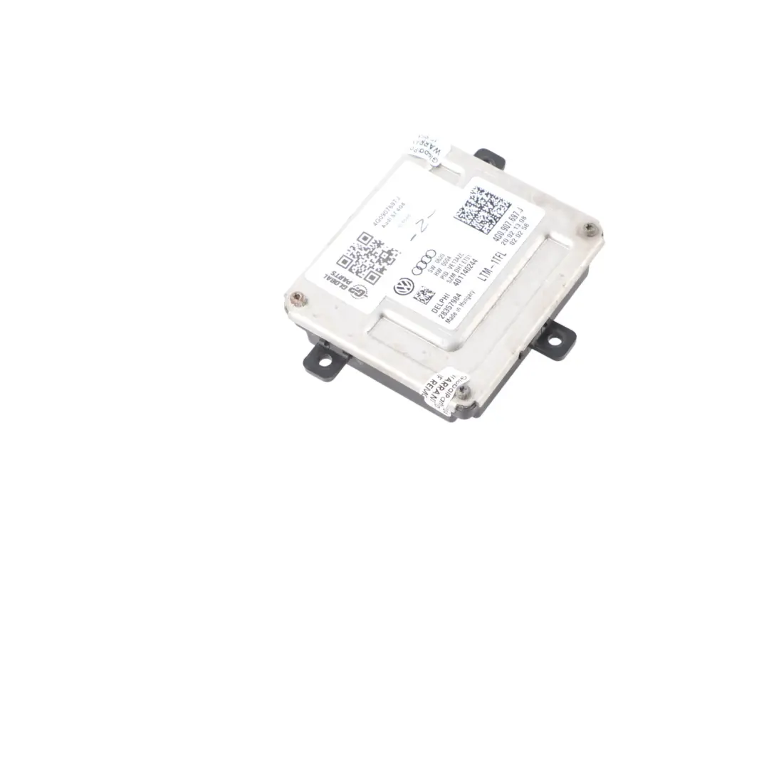 Moduł Sterownik Przetwornica Świateł LED DRL do Audi A7 4G A6 C7 o numerze 4G0907697J Audi A7 4G A6 C7 Moduł Sterownik Przetwornica Świateł LED DRL - SKU 4G0907697J - Numer Części 4G0907697J