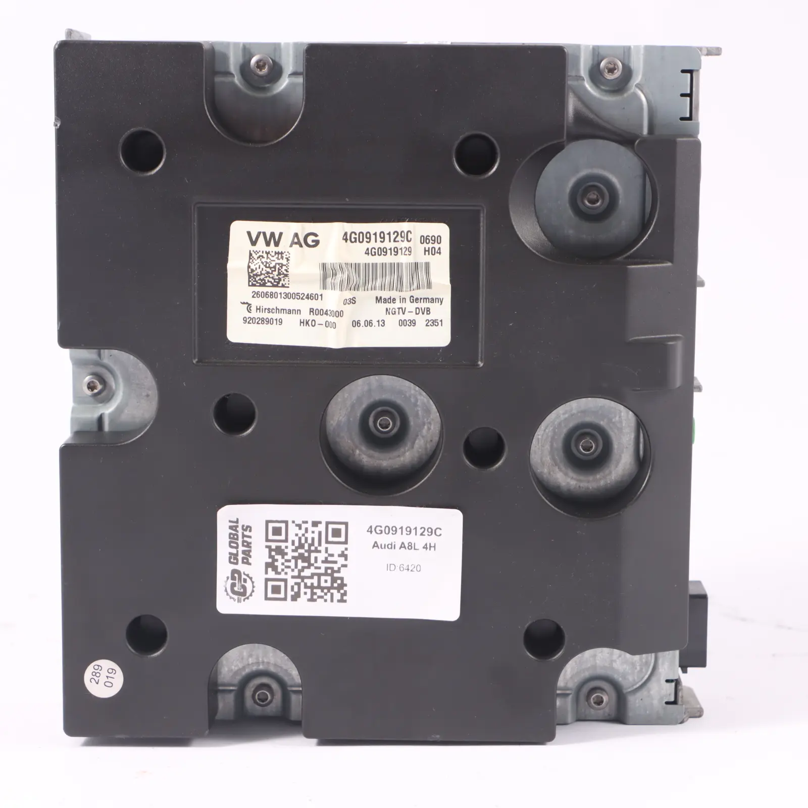 Audi A8L 4H TV Tuner Digital Video Control Module 4G0919129C