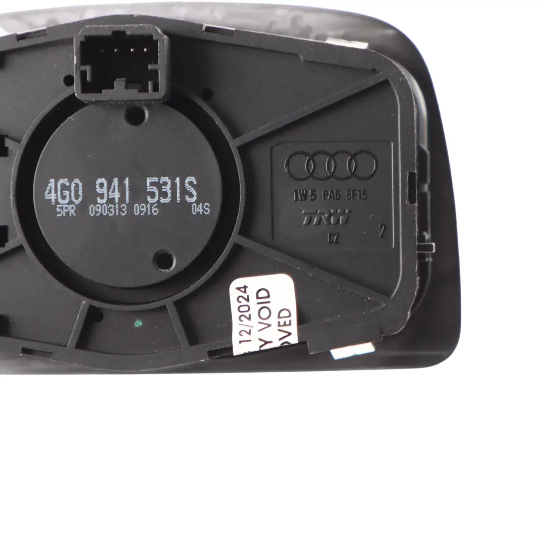 Przełącznik Modułu Sterowania Świateł do Audi A7 4G o numerze 4G0941531S Audi A7 4G Przełącznik Modułu Sterowania Świateł - SKU 4G0941531S - Numer Części 4G0941531S
