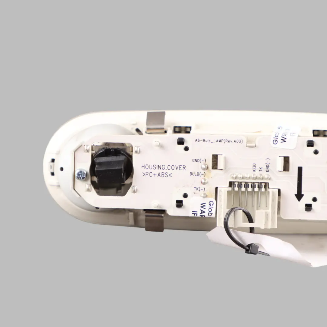 Interior Roof Light Rear Reading Lamp Unit White to Audi A6 C7 with Part number 4G0947111 Audi A6 C7 Interior Roof Light Rear Reading Lamp Unit White - SKU 4G0947111-1 - Part number 4G0947111