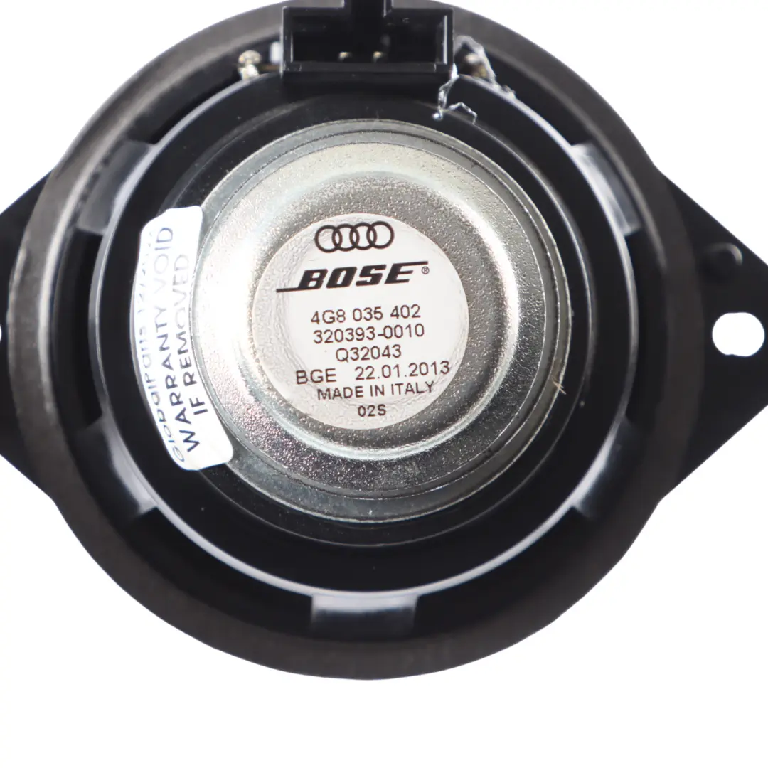 Głośnik Drzwi Bose Tył Lewy Prawy do Audi A7 4G o numerze 4G8035402 Audi A7 4G Głośnik Drzwi Bose Tył Lewy Prawy - SKU 4G8035402 - Numer Części 4G8035402