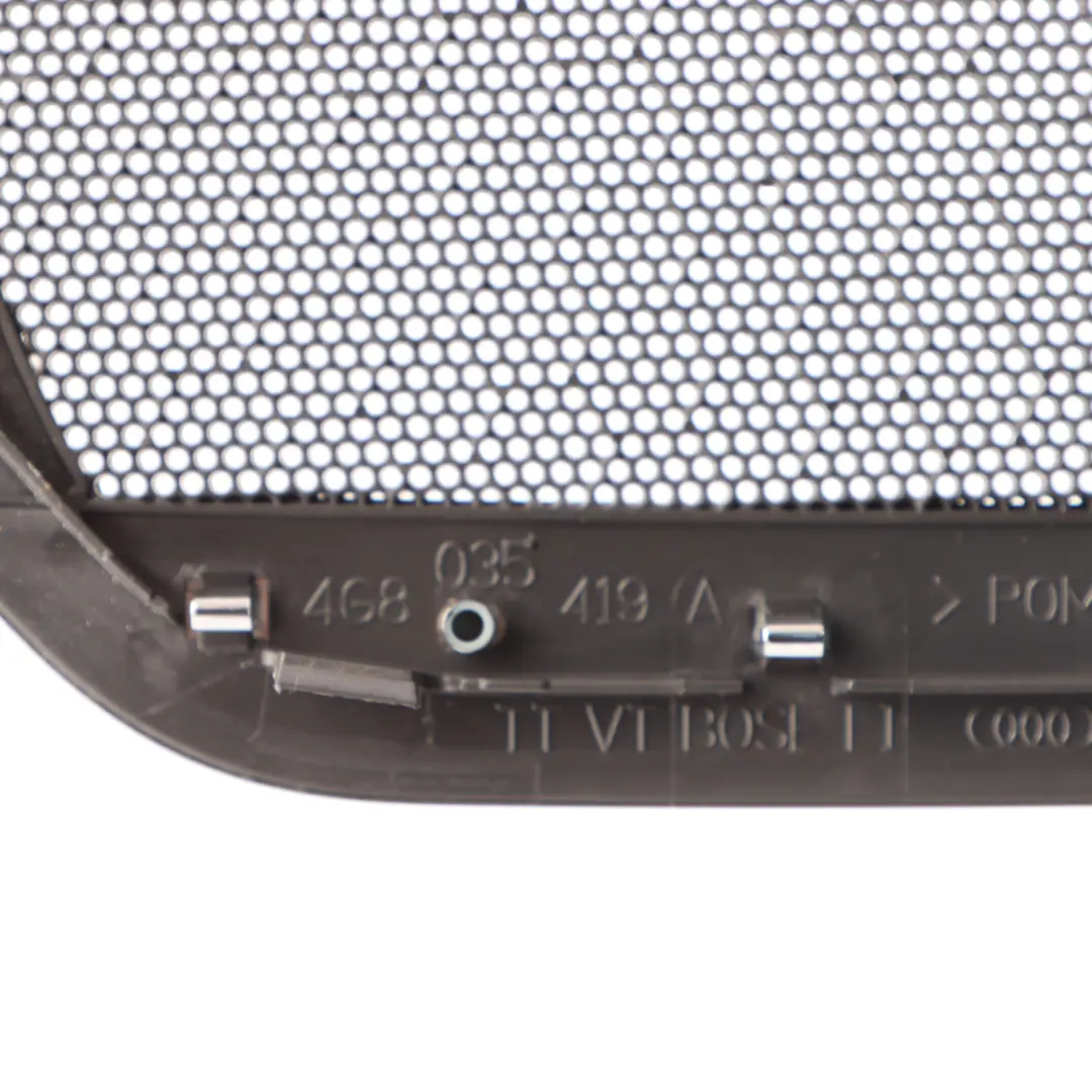 Cubierta Altavoz Delantero BOSE Puerta Izquierda Negra para Audi A7 4G con número de pieza 4G8035419A Audi A7 4G Cubierta Altavoz Delantero BOSE Puerta Izquierda Negra - SKU 4G8035419A - Número de pieza 4G8035419A