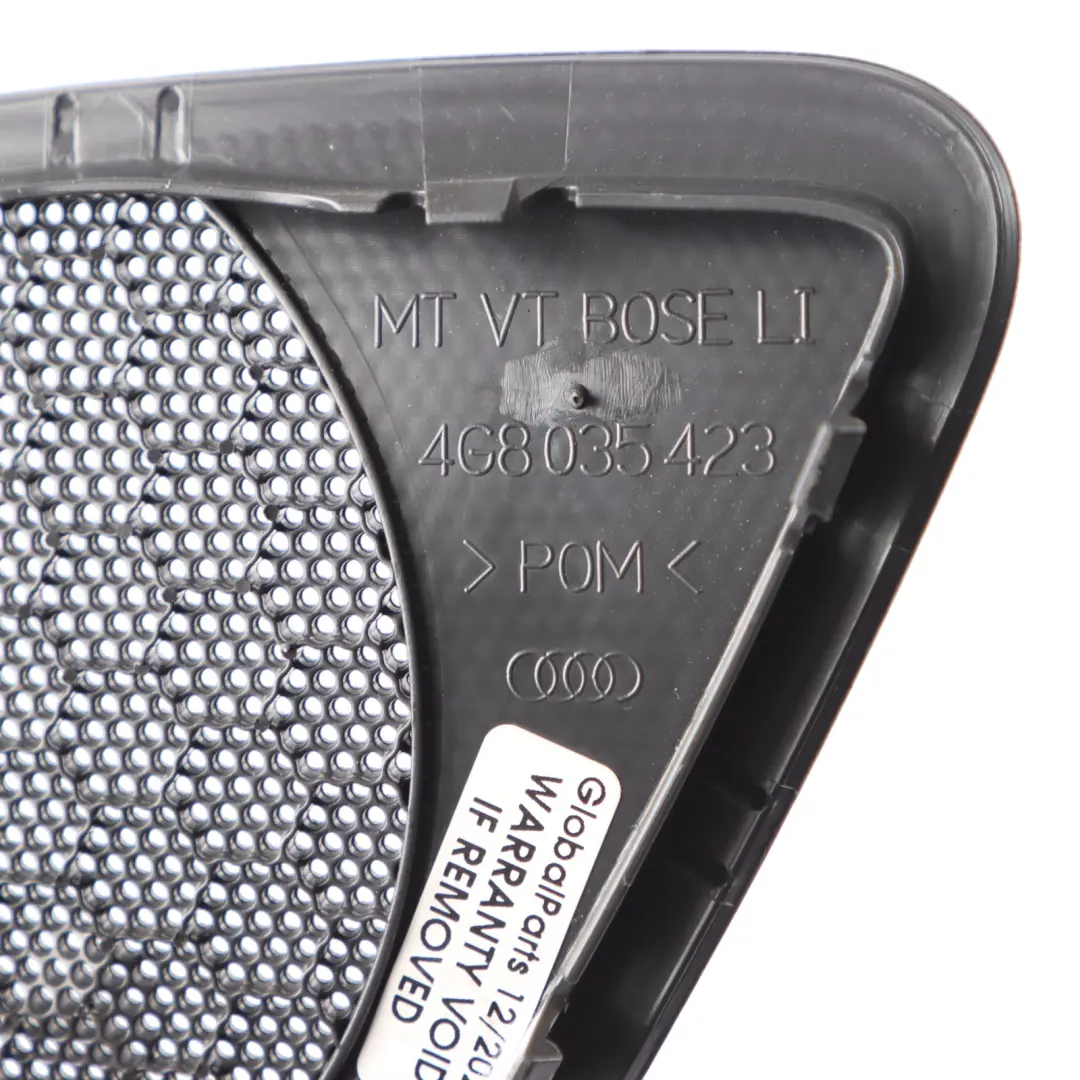 Audi A7 4G Pannello Dell'Altoparlante Dela Portiera Anteriore Sinistro - SKU 4G8035423 - Numero di parte 4G8035423