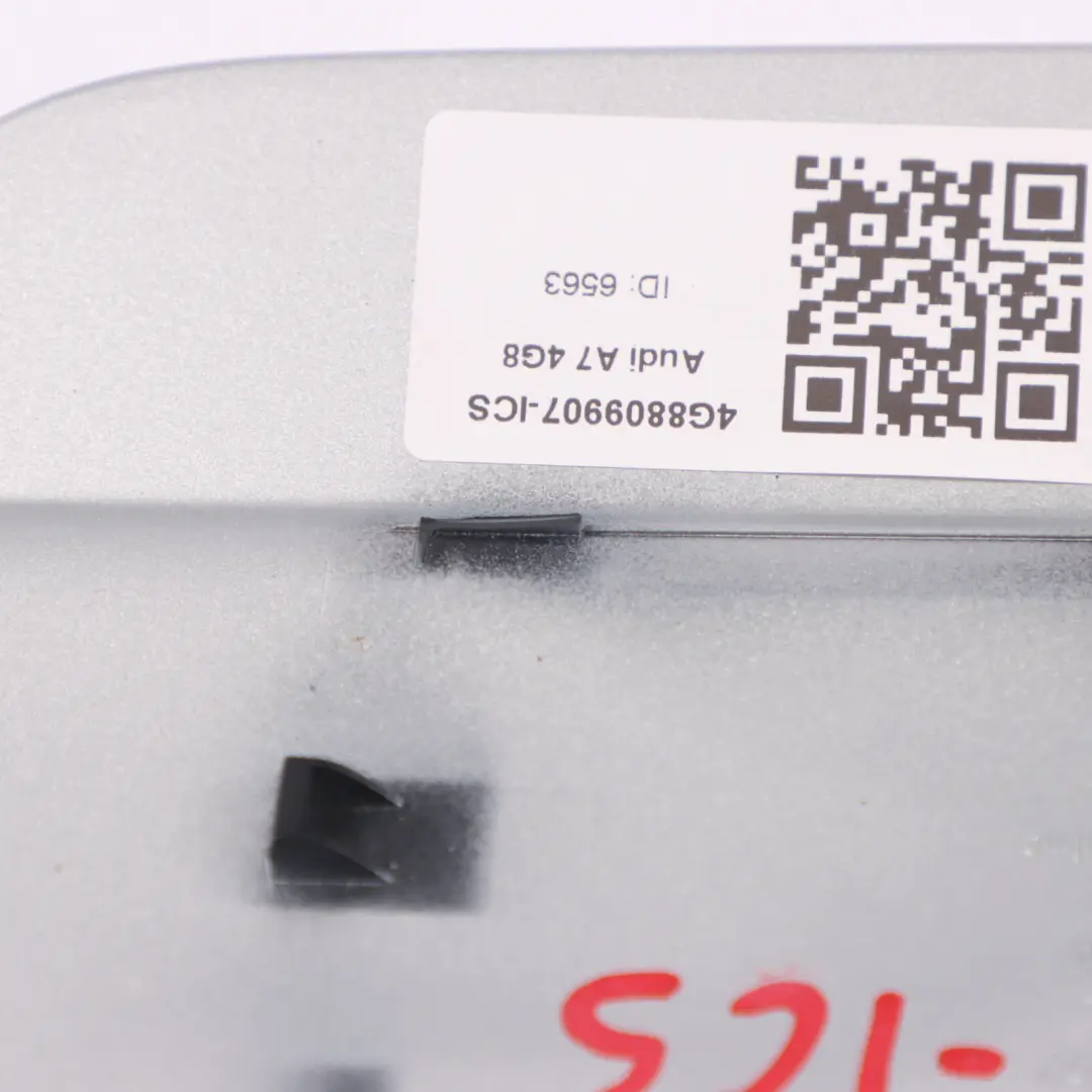 Audi A7 4G Tapón de la Tapa del Depósito de Combustible Ice Silver X7W - SKU 4G8809907-ICS - Número de pieza 4G8809907