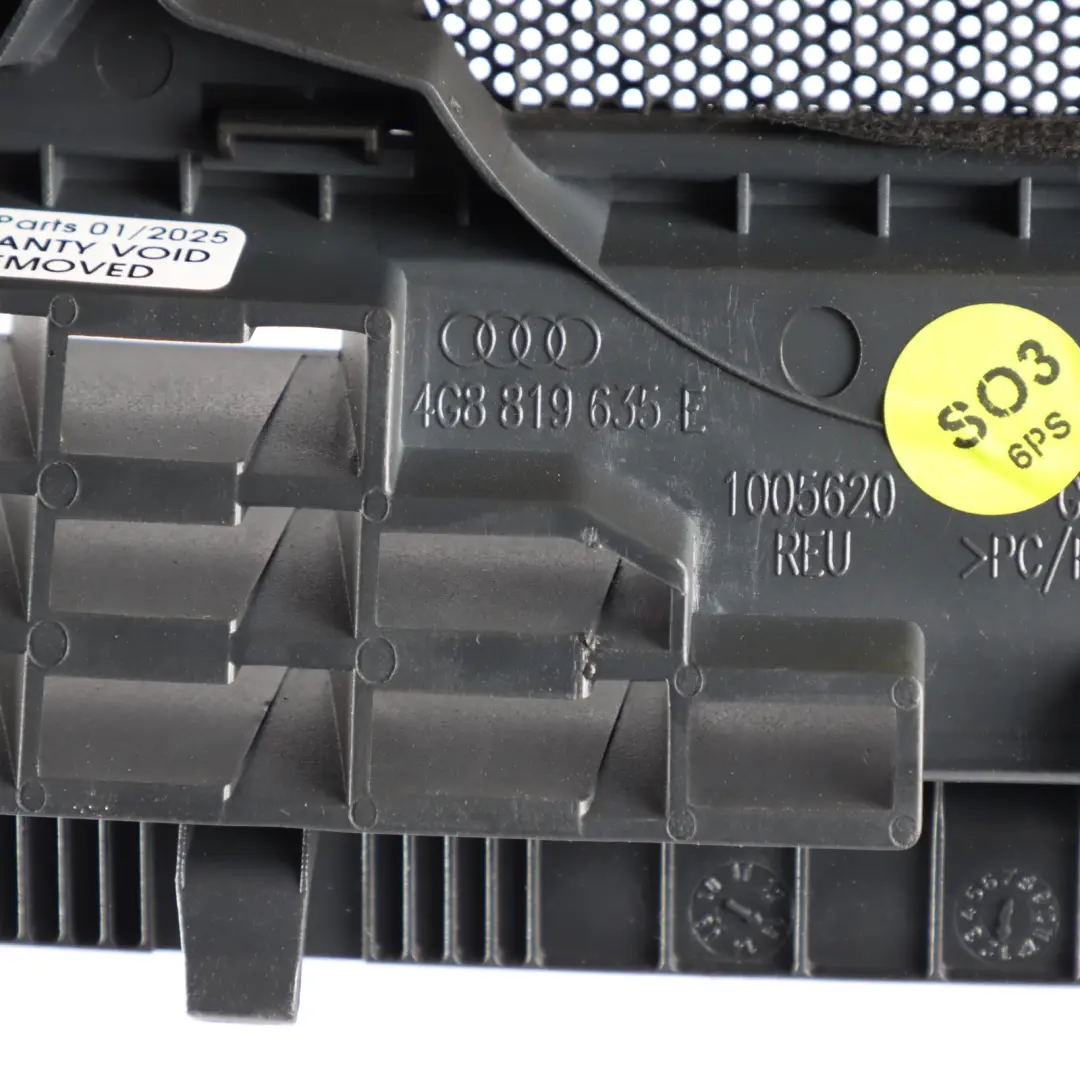 Centre Dashboard Speaker Cover Trim Panel to Audi A7 4G with Part number 4G8819635E Audi A7 4G Centre Dashboard Speaker Cover Trim Panel - SKU RHD-4G8819635E - Part number 4G8819635E