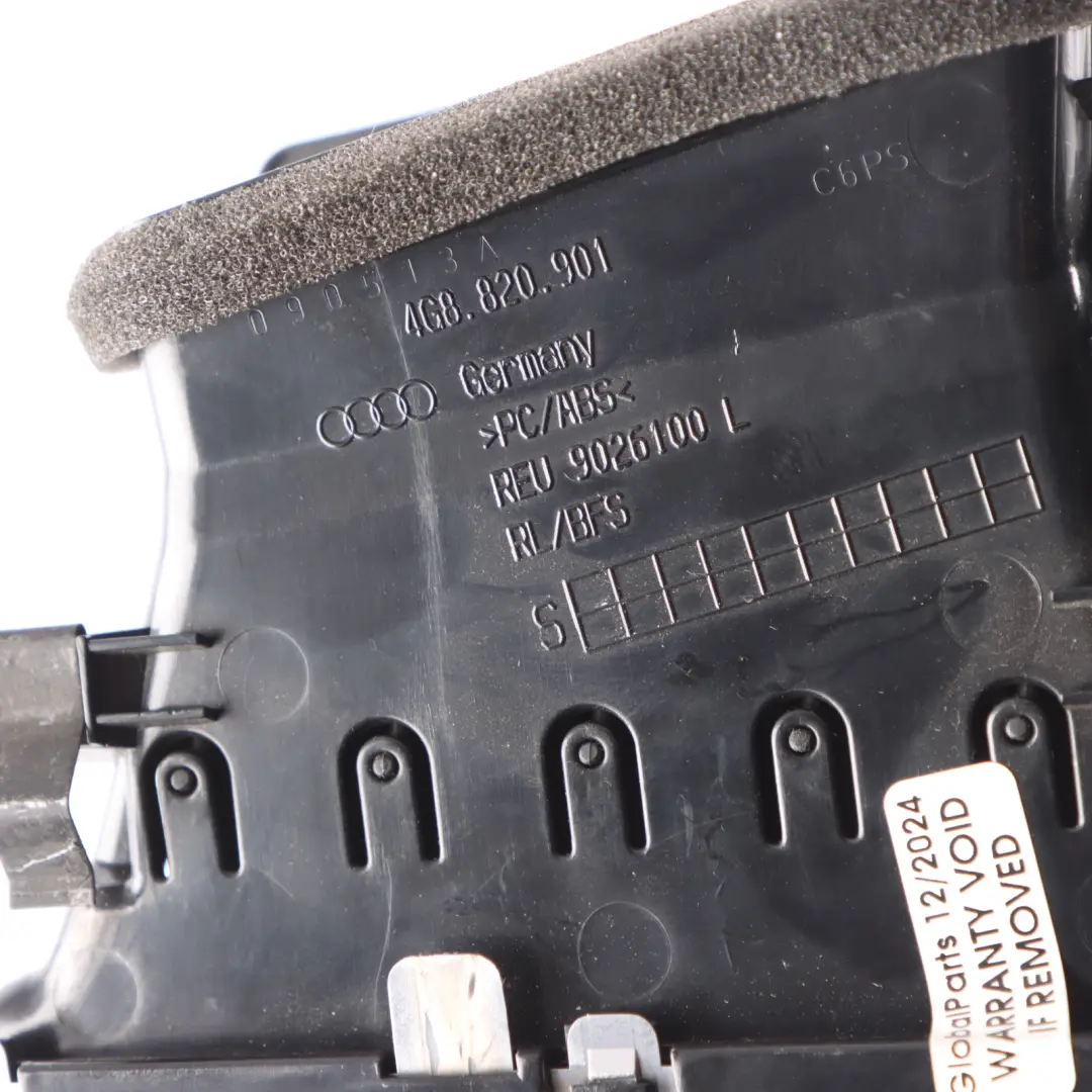 Vent Trim Cover Grille Front Left Panel N/S to Audi A7 4G Air with Part number 4G8820901 Audi A7 4G Air Vent Trim Cover Grille Front Left Panel N/S - SKU RHD-4G8820901 - Part number 4G8820901