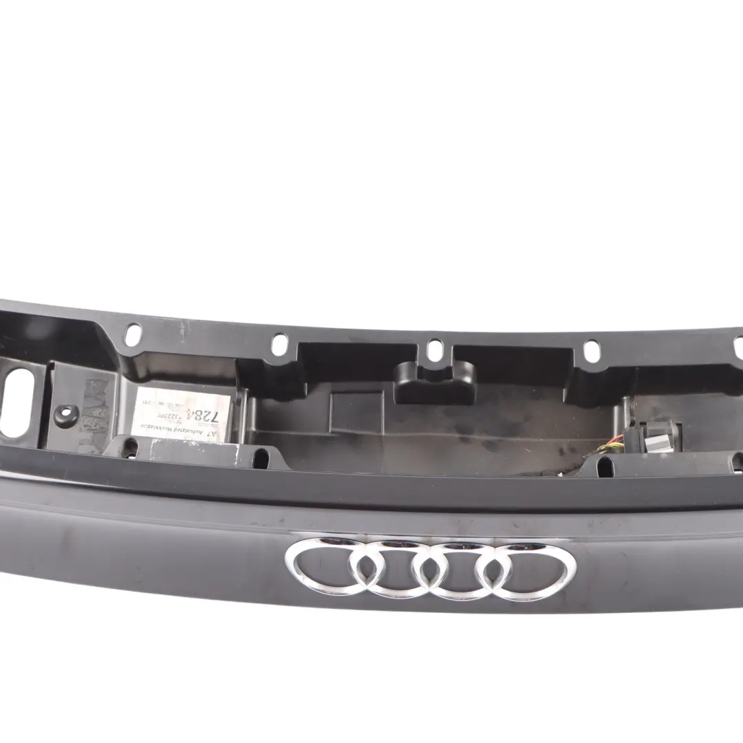 Trunk Boot Tailgate Spoiler Trim Phantom Black Z9Y to Audi A7 4G Rear with Part number 4G8827086L Audi A7 4G Rear Trunk Boot Tailgate Spoiler Trim Phantom Black Z9Y - SKU 4G8827086L-PHB - Part number 4G8827086L
