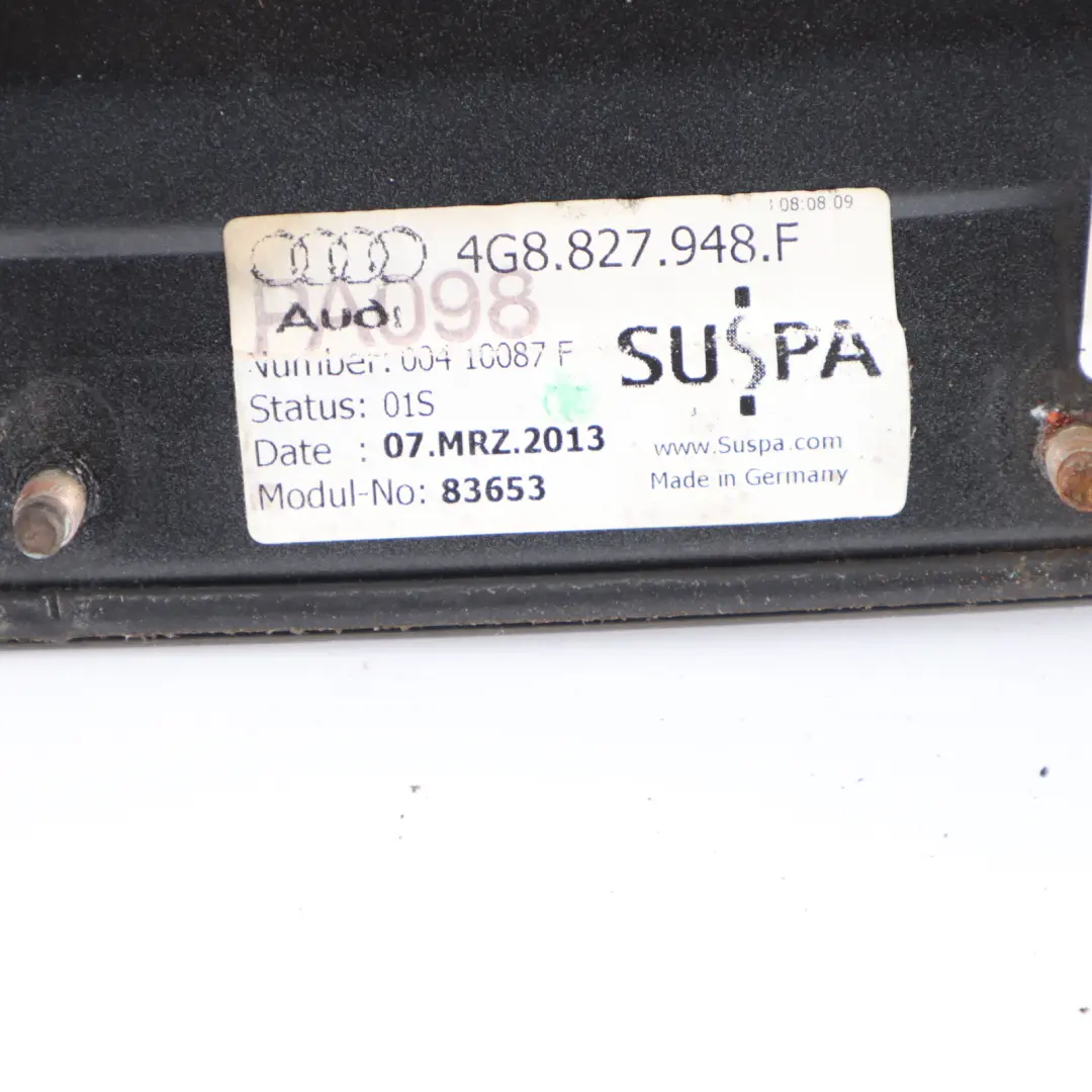 Audi A7 4G Alerón Trasero Actuador Motor Soporte - SKU 4G8827948G - Número de pieza 4G8827948G