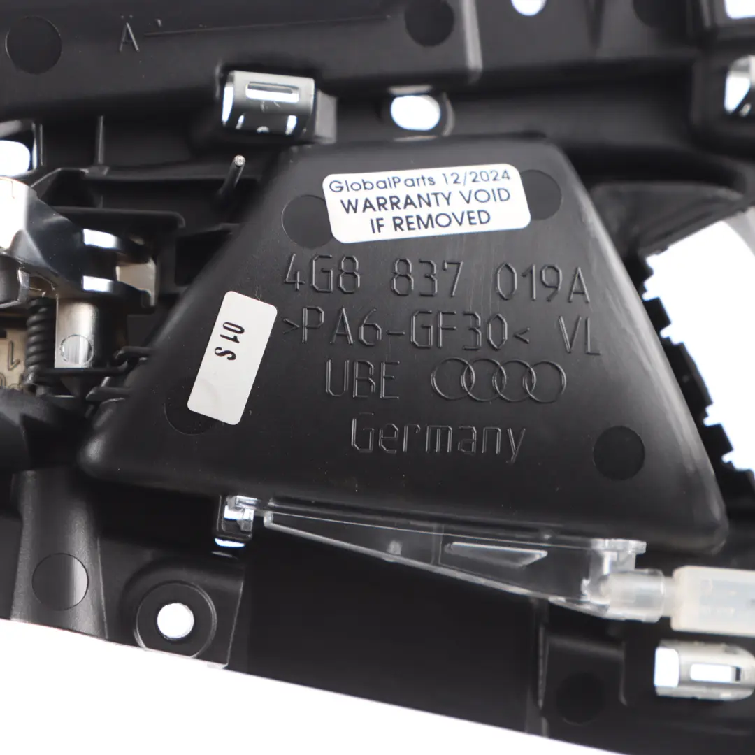 Klamka Boczka Drzwi Przednia Lewa do Audi A7 4G o numerze 4G8837019A Audi A7 4G Klamka Boczka Drzwi Przednia Lewa - SKU 4G8837019A - Numer Części 4G8837019A