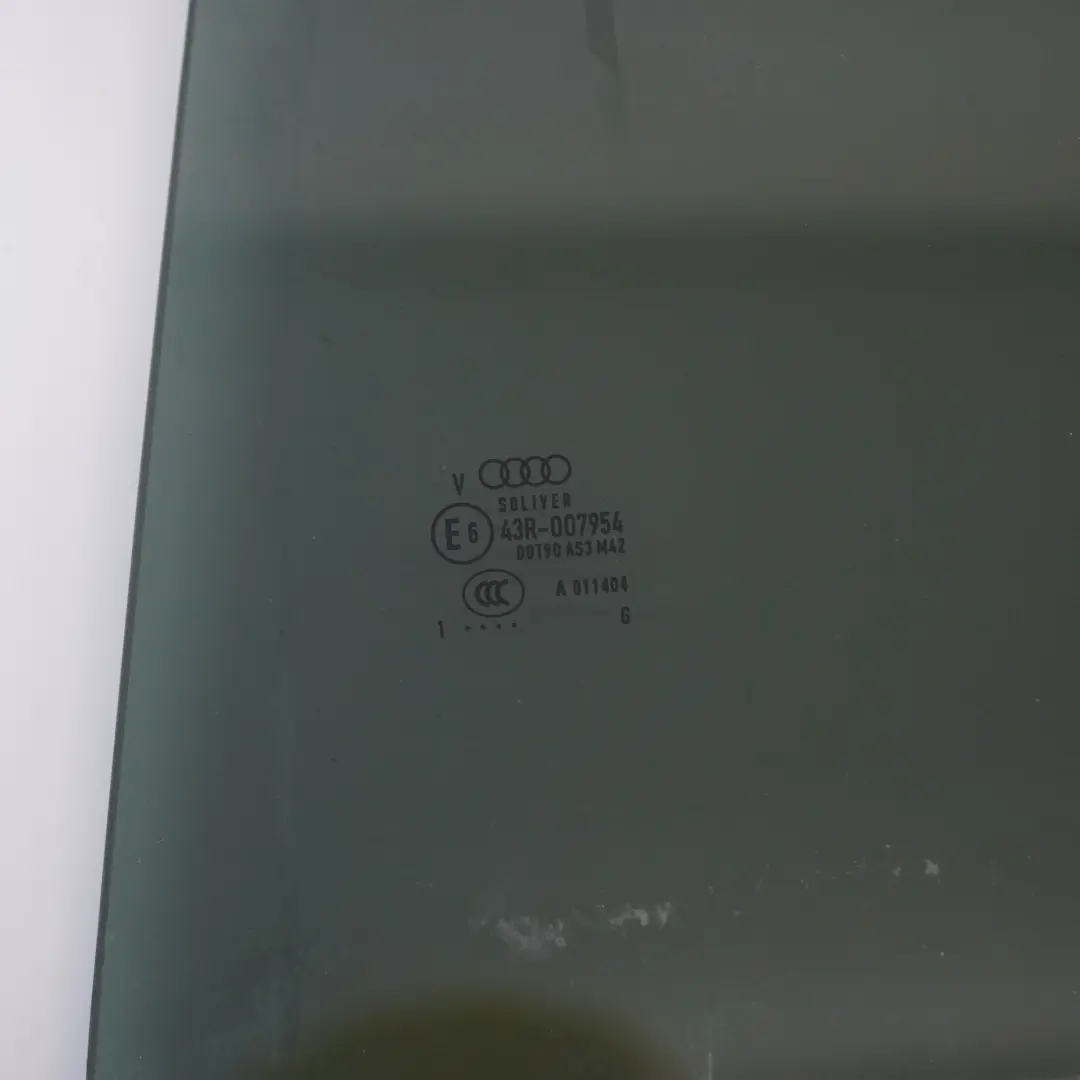 Audi A7 4G8 Door Window Glass Rear Left N/S Door Glazing Tinted AS3 - SKU 4G8845205B - Part number 4G8845205B