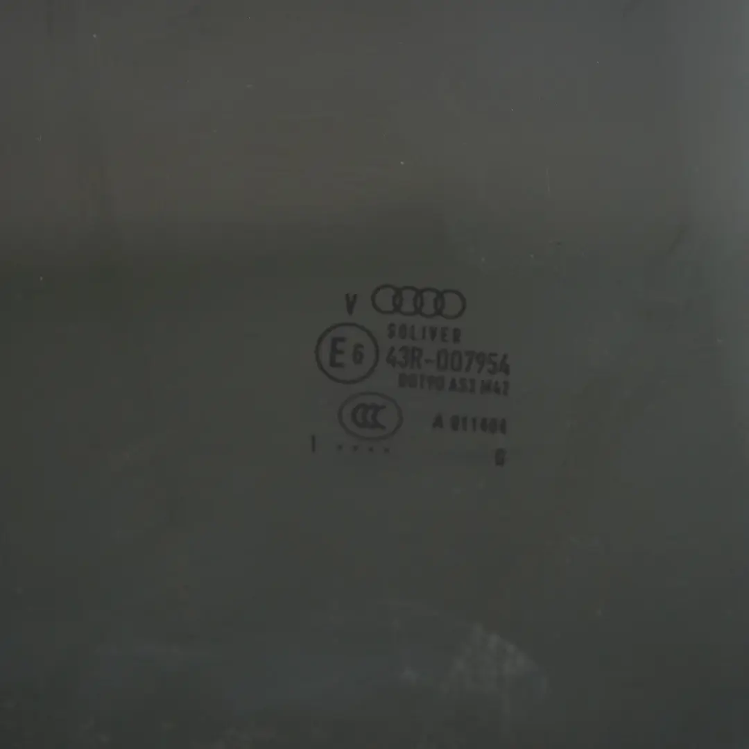 Audi A7 4G8 Vetro del finestrino porta posteriore destro oscurato AS3 - SKU 4G8845206B - Numero di parte 4G8845206B