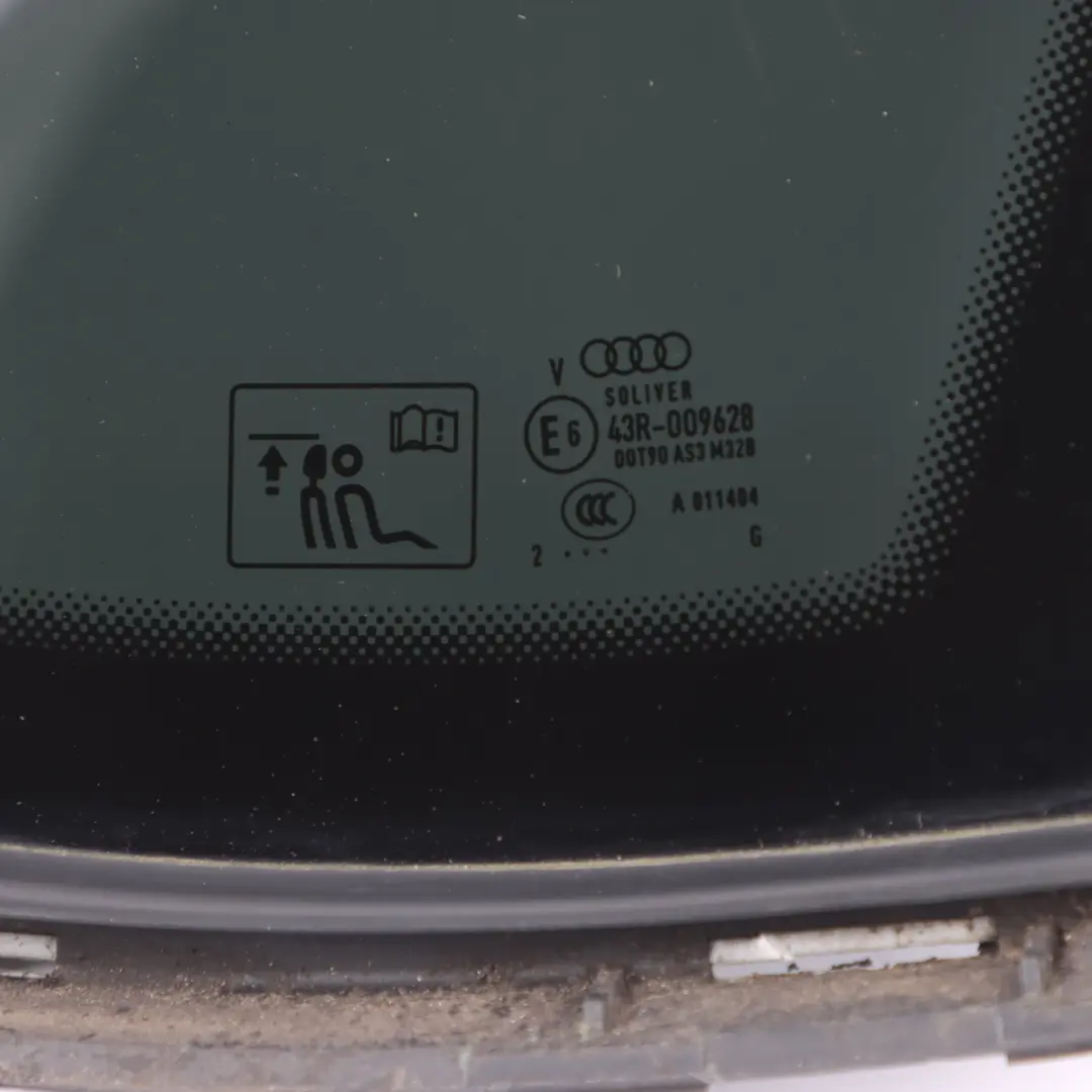 Hinteres Viertel Fenster Glas Verglasung Rechts AS3 für Audi A7 4G mit Teilenummer 4G8845300F Audi A7 4G Hinteres Viertel Fenster Glas Verglasung Rechts AS3 - SKU 4G8845300F - Teilenummer 4G8845300F