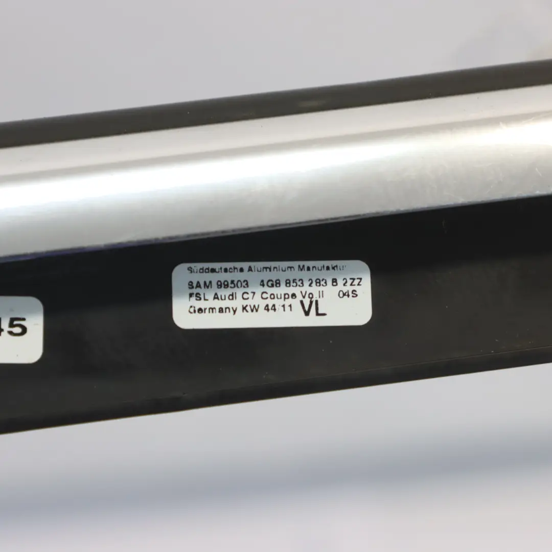 Garniture extérieure de vitre de porte avant gauche pour Audi A7 4G à propos du numéro de pièce 4G8853283B Audi A7 4G Garniture extérieure de vitre de porte avant gauche - SKU 4G8853283B - Numéro de pièce 4G8853283B