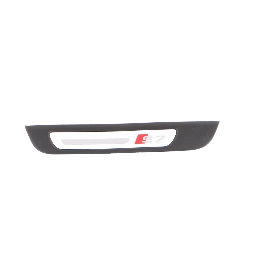 AUDI S7 4G Door Step Cover SET Sill Trim S7 Front Rear N/O/S Black - SKU 4G8853373A - Part number 4G8853373A