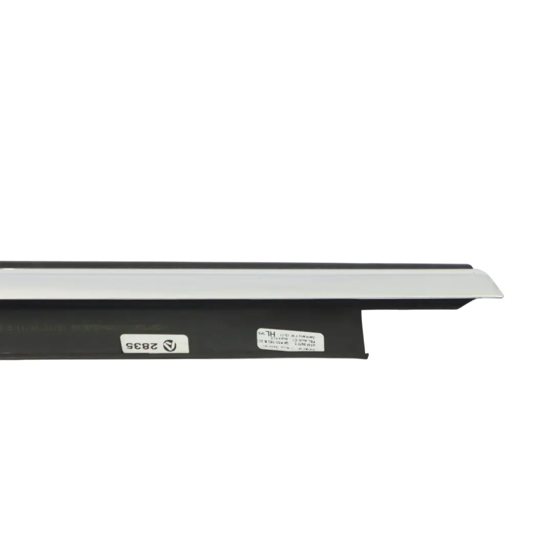 Audi A7 4G Sportback Moldura Cristal Puerta Cromada Trasera Izquierda - SKU 4G8853763B - Número de pieza 4G8853763B