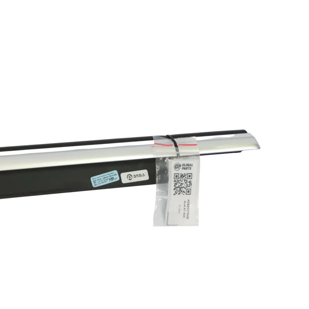 Puerta Trasera Ventana Embellecedor Burlete Derecho para Audi A7 4G con número de pieza 4G8853764B Audi A7 4G Puerta Trasera Ventana Embellecedor Burlete Derecho - SKU 4G8853764B - Número de pieza 4G8853764B