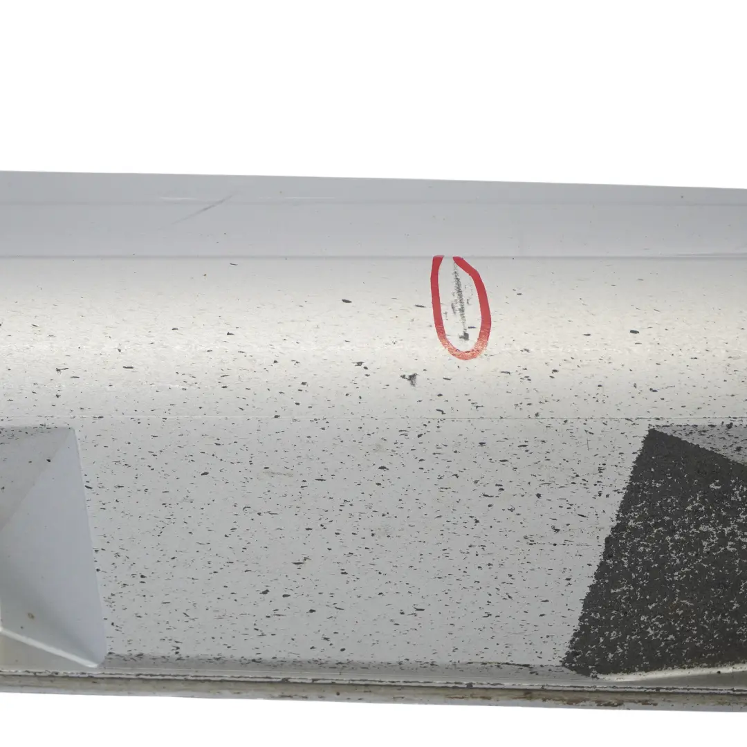 Audi A7 4G8 Faldón lateral Cubre umbral de puerta Panel derecho Ice Silver - X7W - SKU 4G8853856E-ICS - Número de pieza 4G8853856E