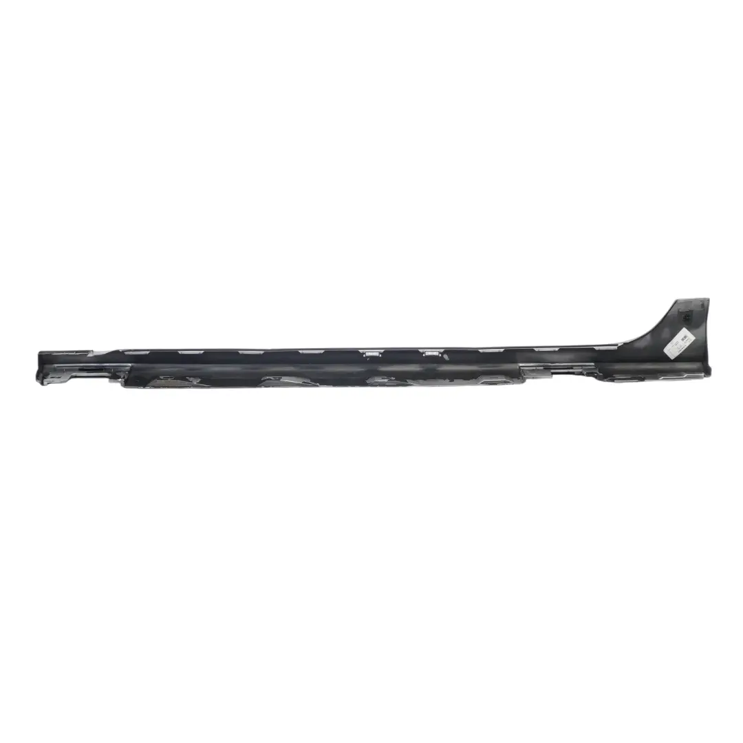 Audi A7 4G8 Faldón lateral Cubre umbral de puerta Panel derecho Ice Silver - X7W - SKU 4G8853856E-ICS - Número de pieza 4G8853856E