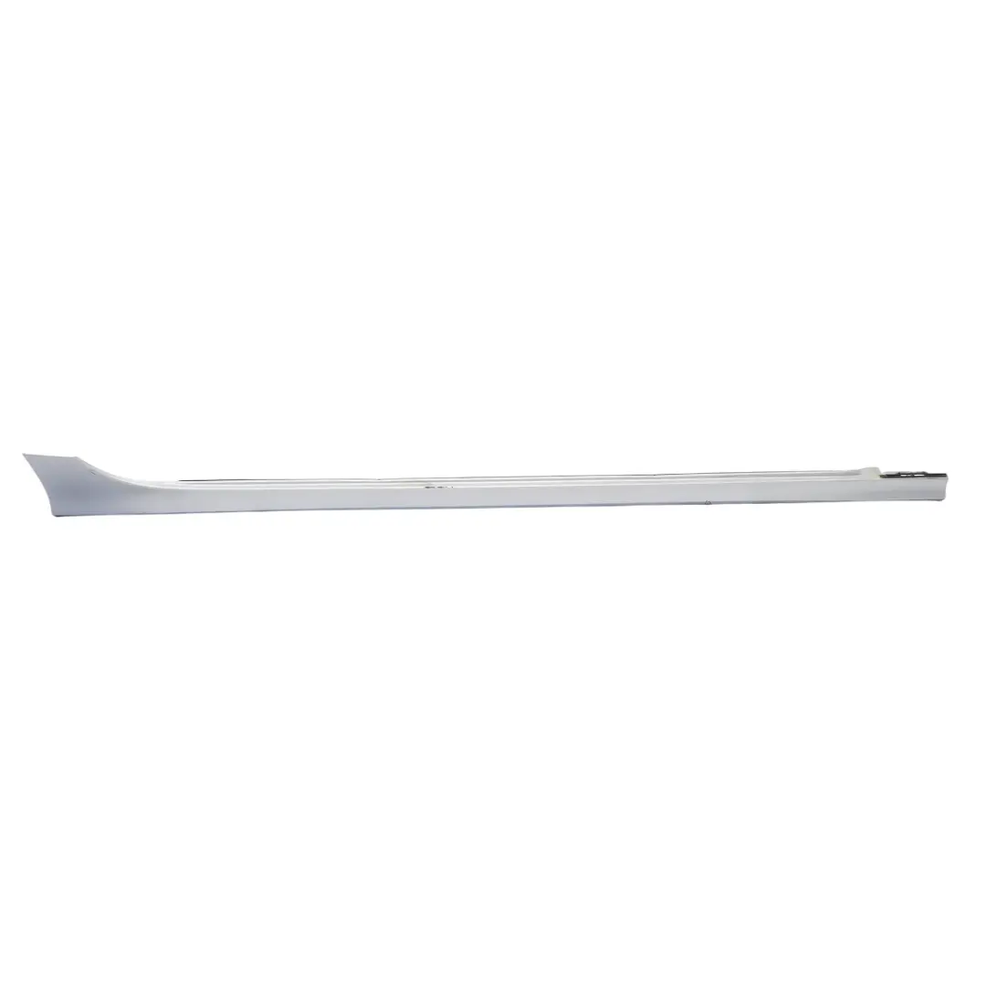 Audi A7 4G8 Couvercle latéral du seuil Panneau droit Ice Silver Metallic - X7W - SKU 4G8853856E-ICS - Numéro de pièce 4G8853856E