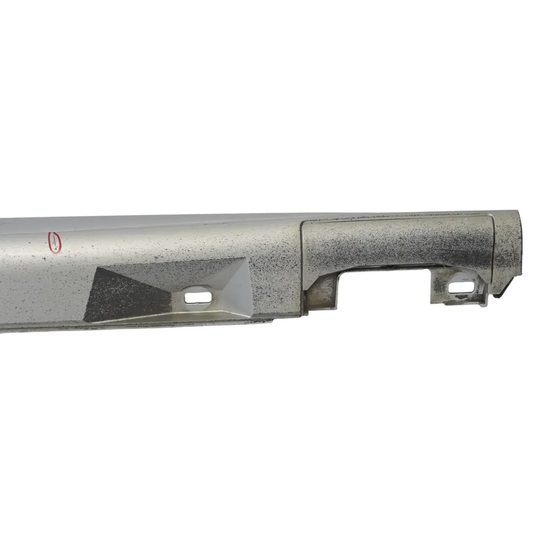 Audi A7 4G8 Side Skirt Door Sill Cover Right O/S Panel Ice Silver Metallic - X7W - SKU 4G8853856E-ICS - Part number 4G8853856E