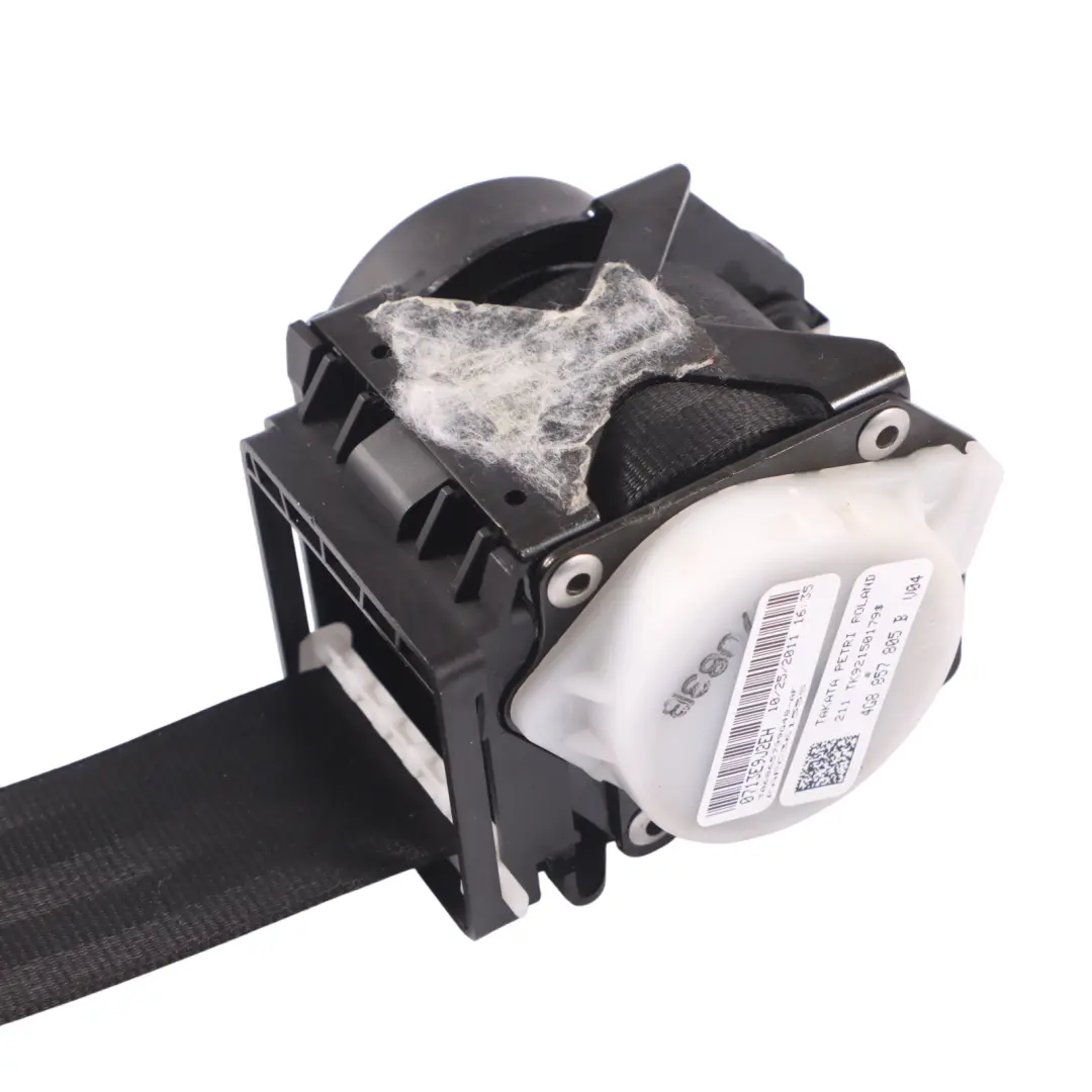 Audi A7 4G8 Fibbia cintura sinistra Cintura inferiore della panchina - SKU 4G8857805B - Numero di parte 4G8857805B