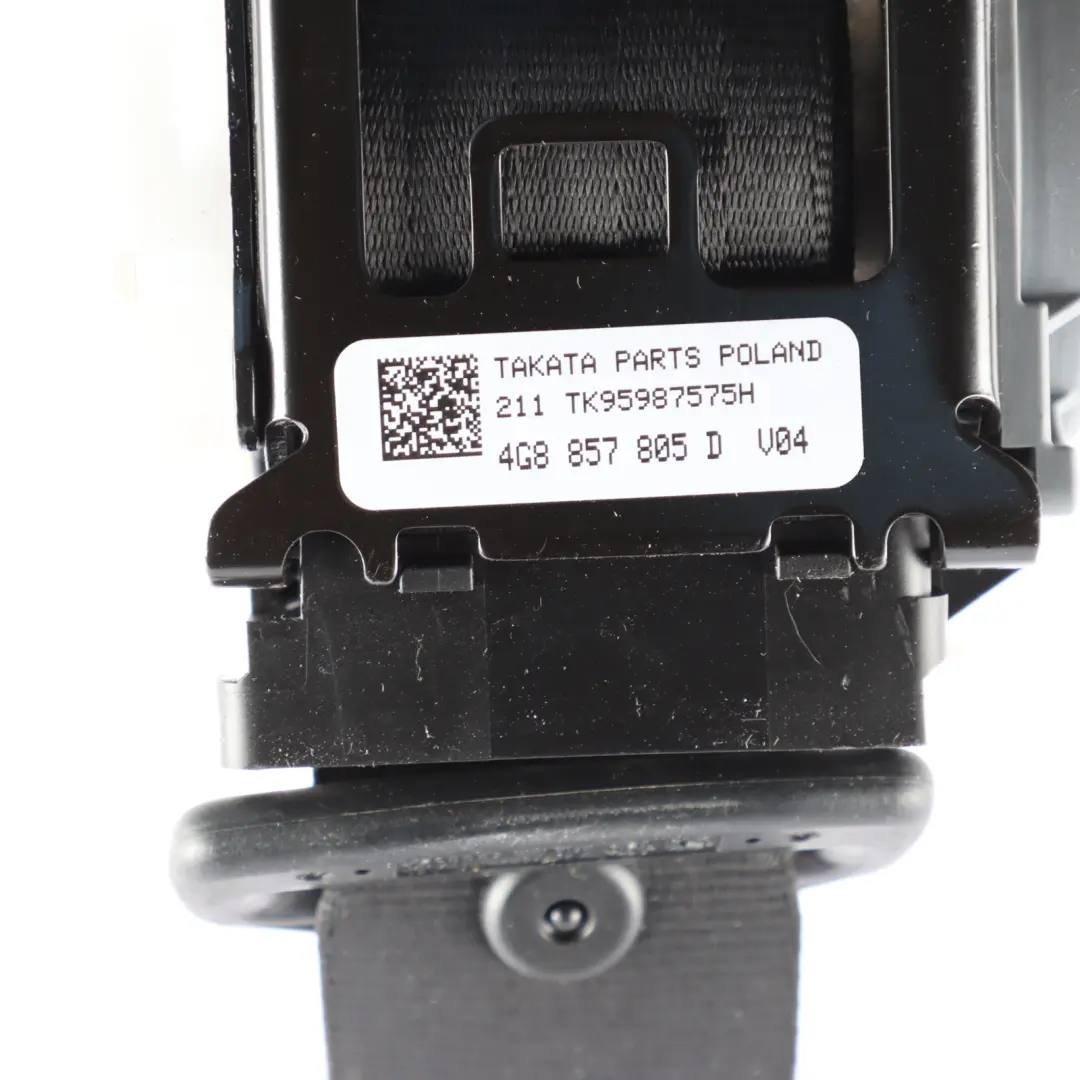 Belt Rear Left Right N/O/S Seatbelt Black to Audi A7 4G A6 C7 Seat with Part number 4G8857805D Audi A7 4G A6 C7 Seat Belt Rear Left Right N/O/S Seatbelt Black - SKU 4G8857805D - Part number 4G8857805D