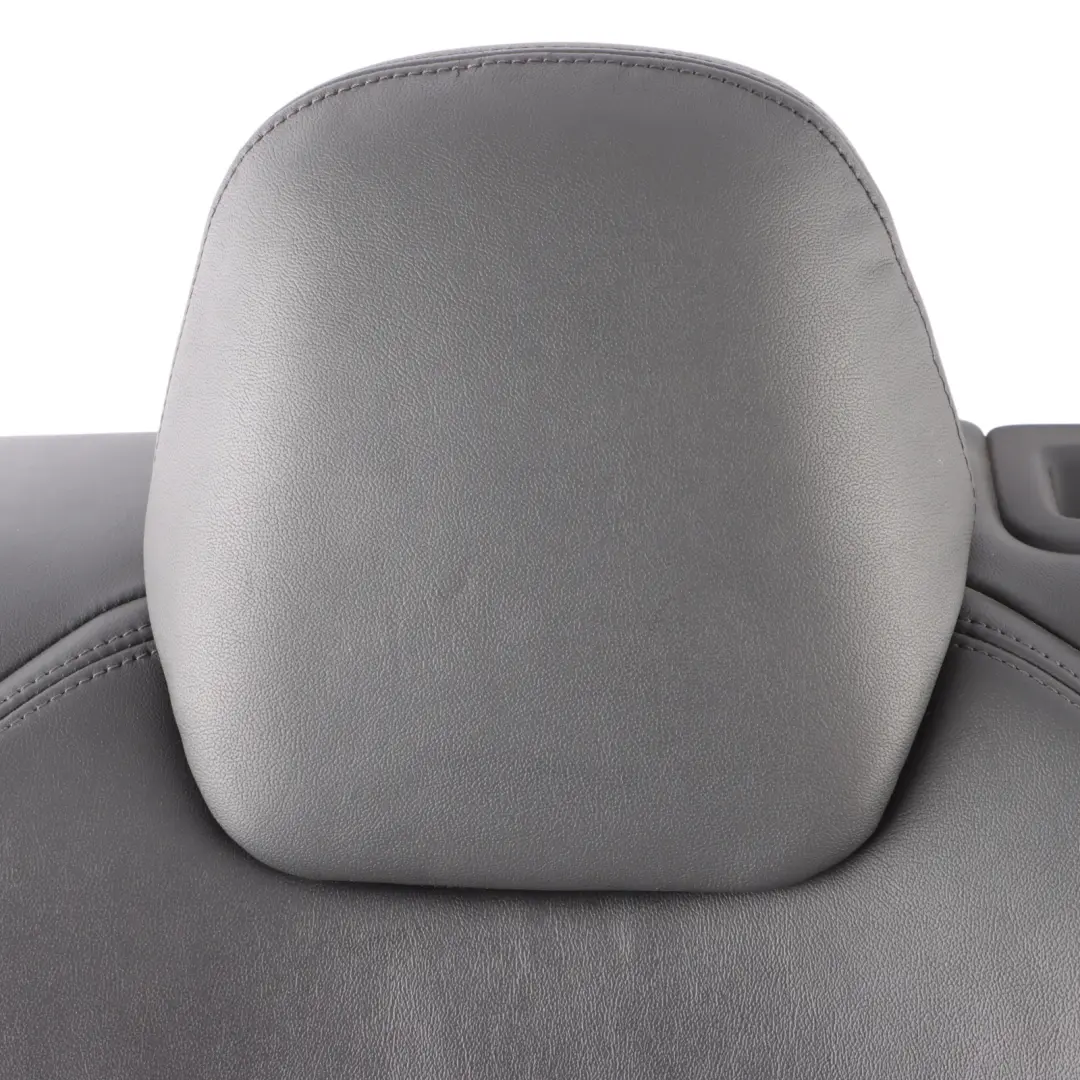 Audi S7 4G Rear Bench Seat Cover Left N/S Leather Black Brown Cloth - SKU 4G8885775B - Part number 4G8885775B