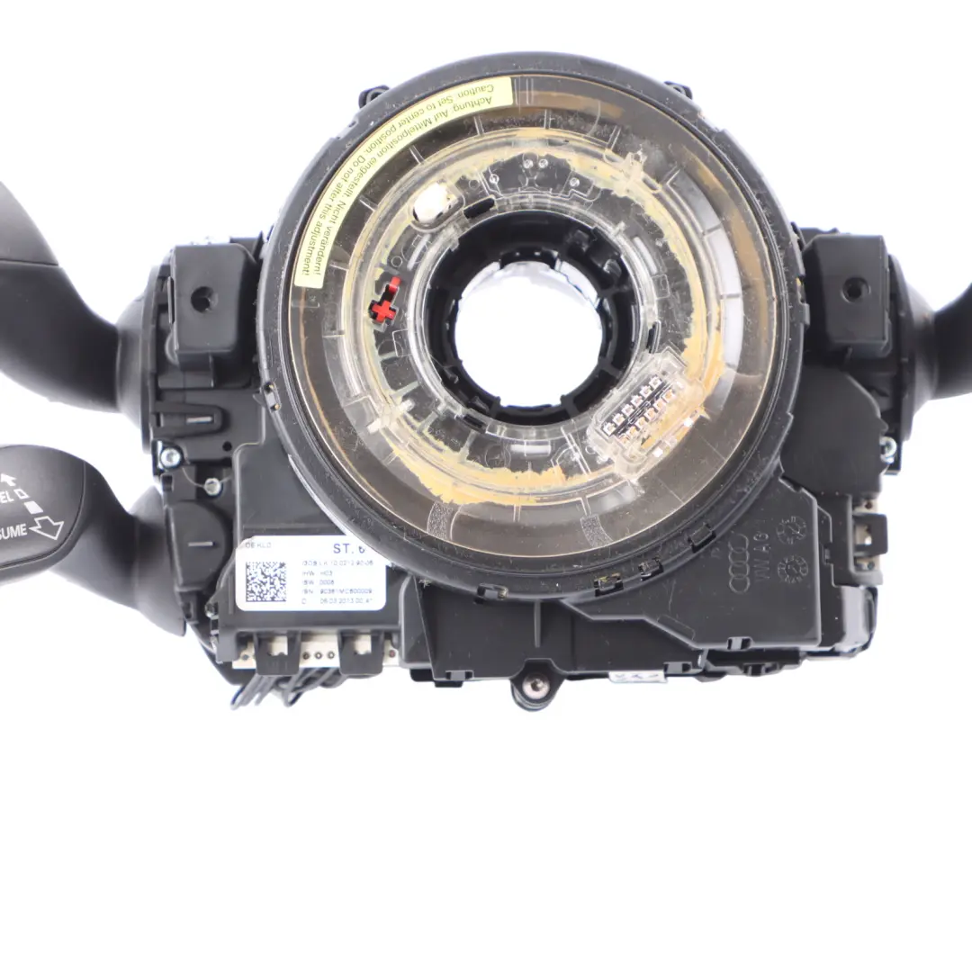 Scheibenwischer Schalter Blinker Stiel Squib Ring D für Audi Q5 8R mit Teilenummer 4G8953502A Audi Q5 8R Scheibenwischer Schalter Blinker Stiel Squib Ring D - SKU 4G8953502A - Teilenummer 4G8953502A