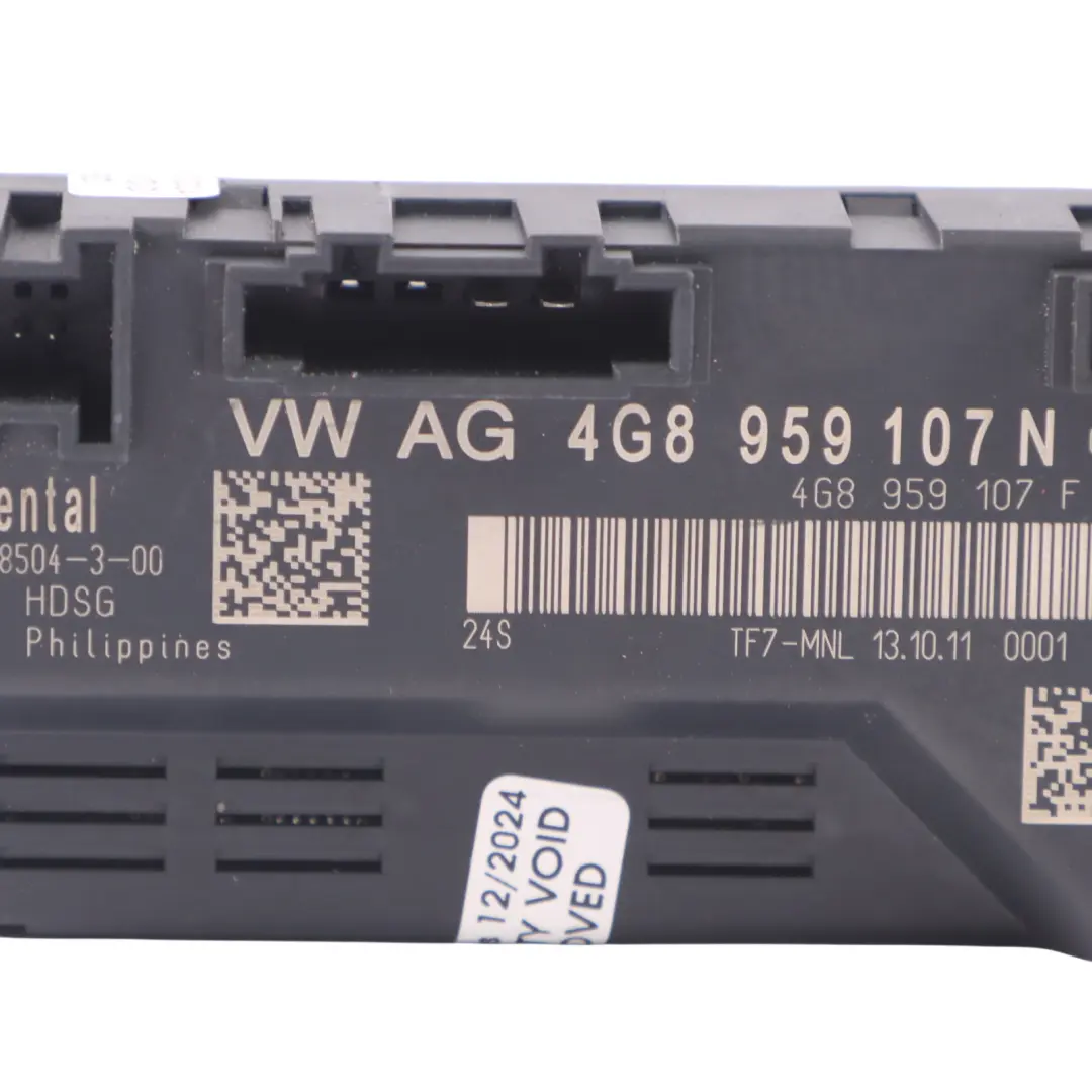 Audi A7 4G8 Tailgate Lift Boot Lid Control Unit Module Trunk - SKU 4G8959107N - Part number 4G8959107N