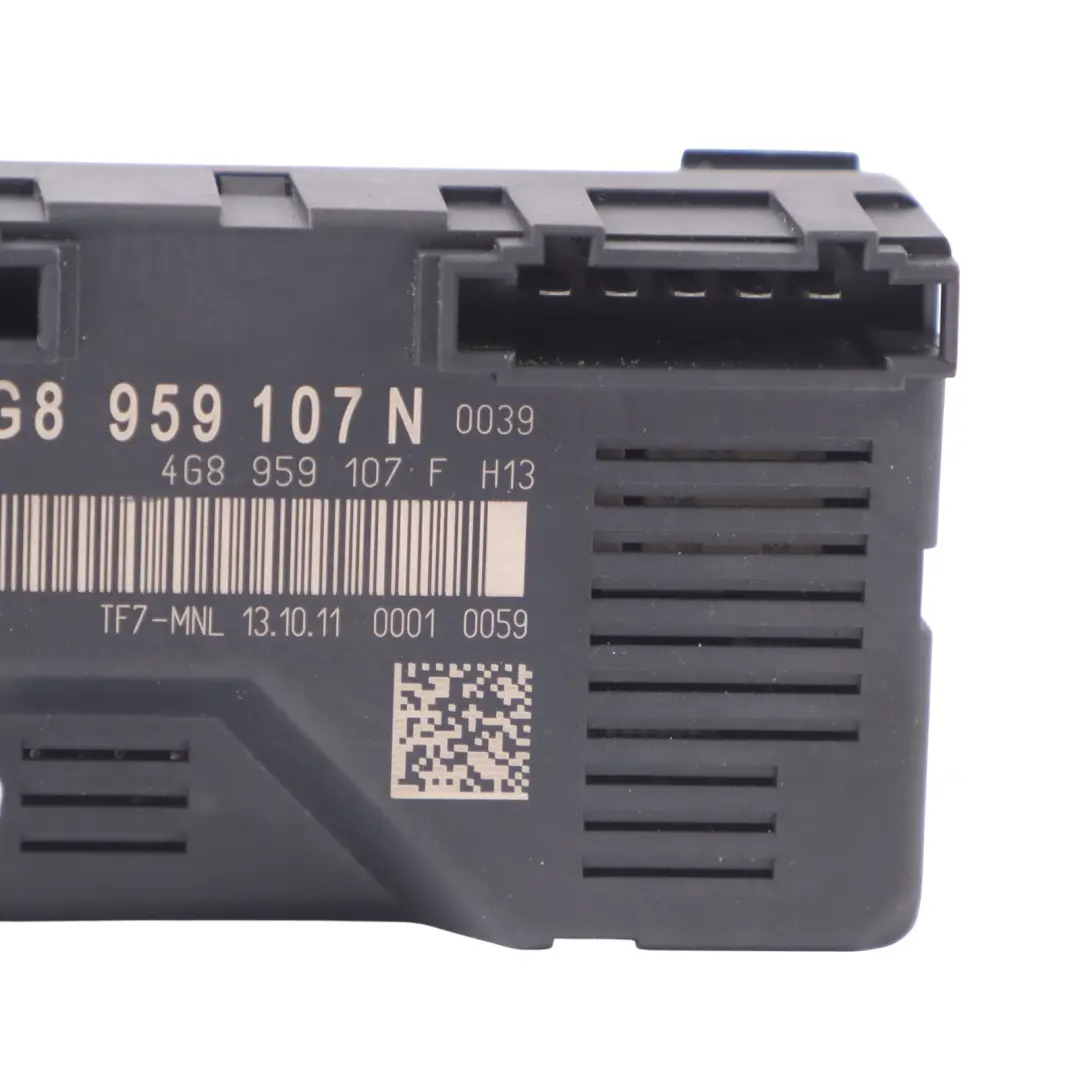 4G8 Moduł Sterownik Klapy Bagażnika do Audi A7 o numerze 4G8959107N Audi A7 4G8 Moduł Sterownik Klapy Bagażnika - SKU 4G8959107N - Numer Części 4G8959107N