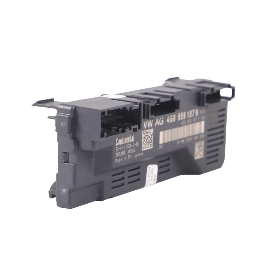4G8 Módulo unidad control maletero elevador portón trasero para Audi A7 con número de pieza 4G8959107N Audi A7 4G8 Módulo unidad control maletero elevador portón trasero - SKU 4G8959107N - Número de pieza 4G8959107N