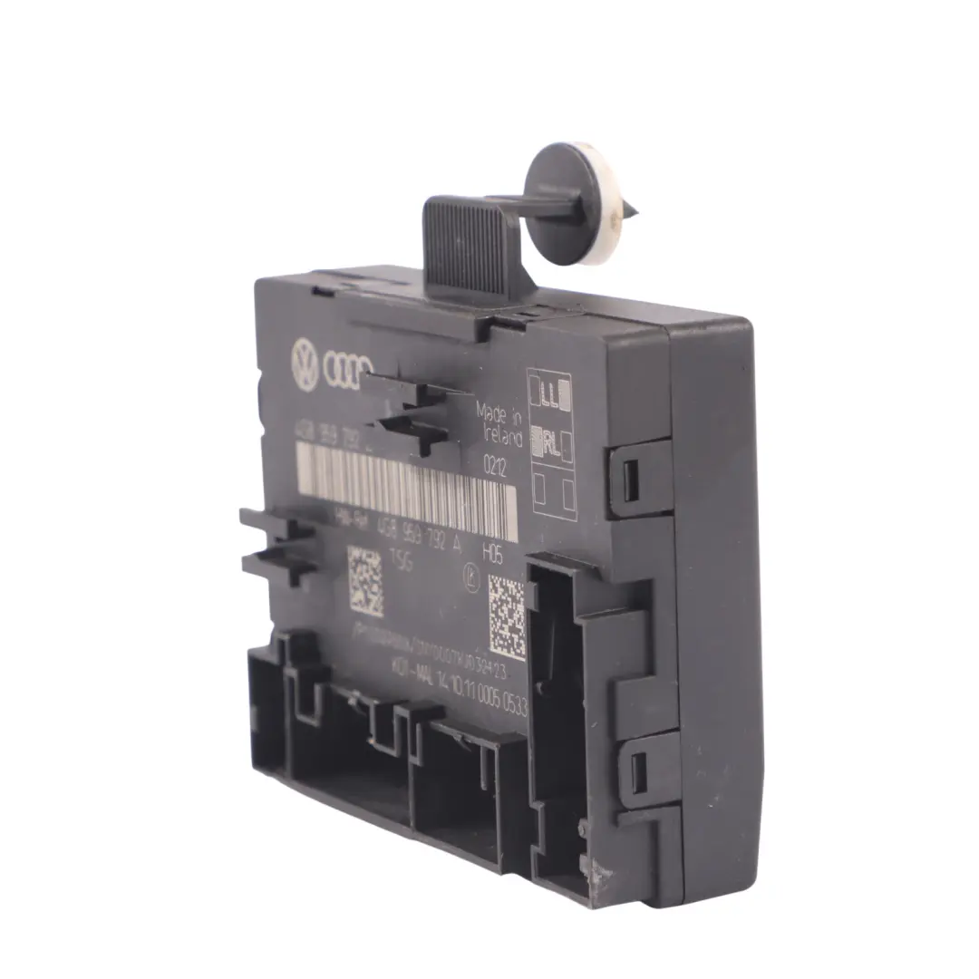 4G8 Door Control Module Front Right O/S Passenger Side to AUDI A7 with Part number 4G8959792A AUDI A7 4G8 Door Control Module Front Right O/S Passenger Side - SKU 4G8959792A - Part number 4G8959792A