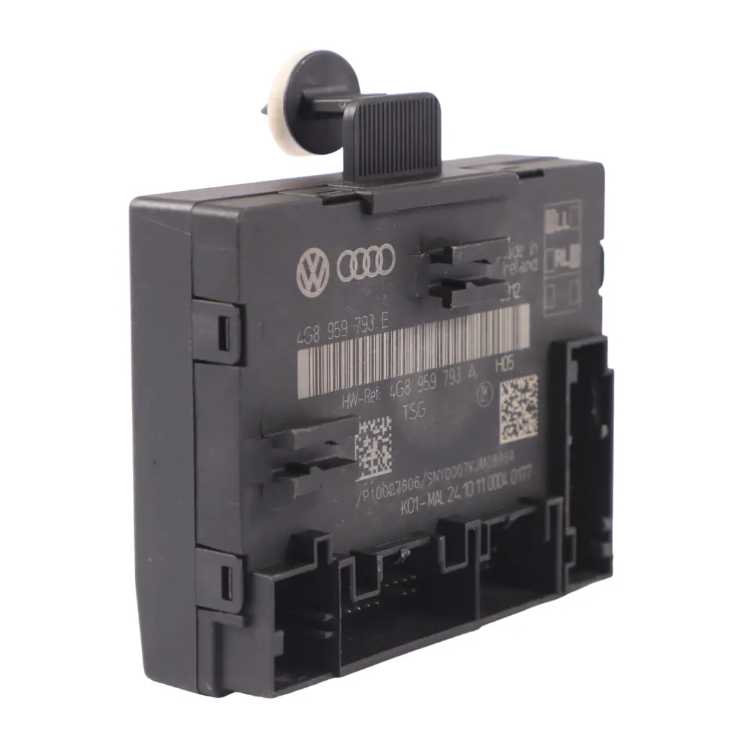 AUDI A7 4G8 Door Control Module Front Left N/S Driver Side - SKU 4G8959793A - Part number 4G8959793A