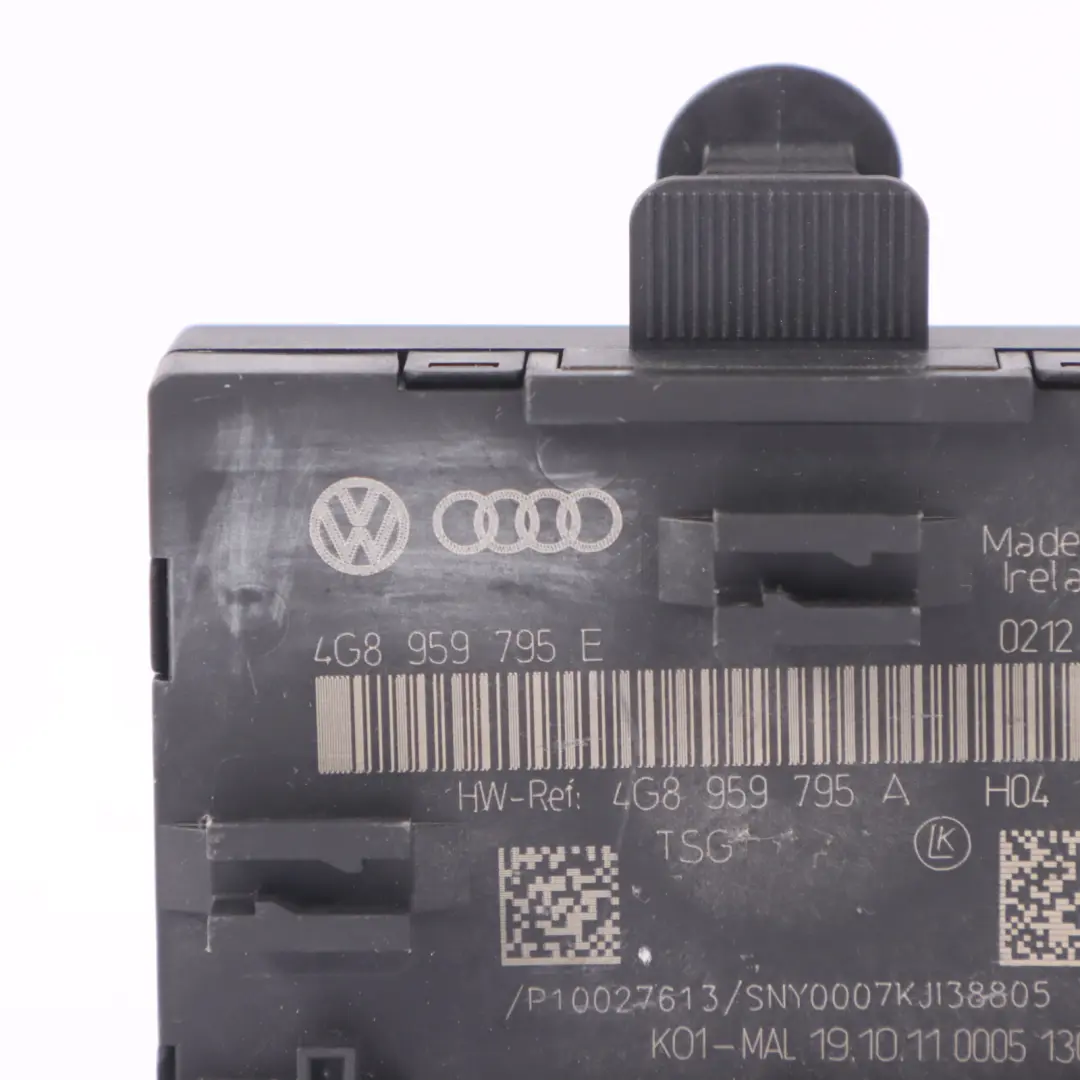 Audi A7 4G8 Modulo di controllo Unità elettrica ECU posteriore destra - SKU 4G8959795A - Numero di parte 4G8959795A