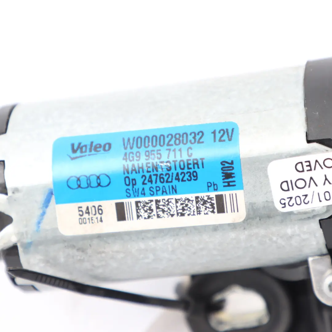 Audi A1 8X Q3 8U Silnik Wycieraczki Tylnej Klapy - SKU 4G9955711C-1 - Numer Części 4G9955711C