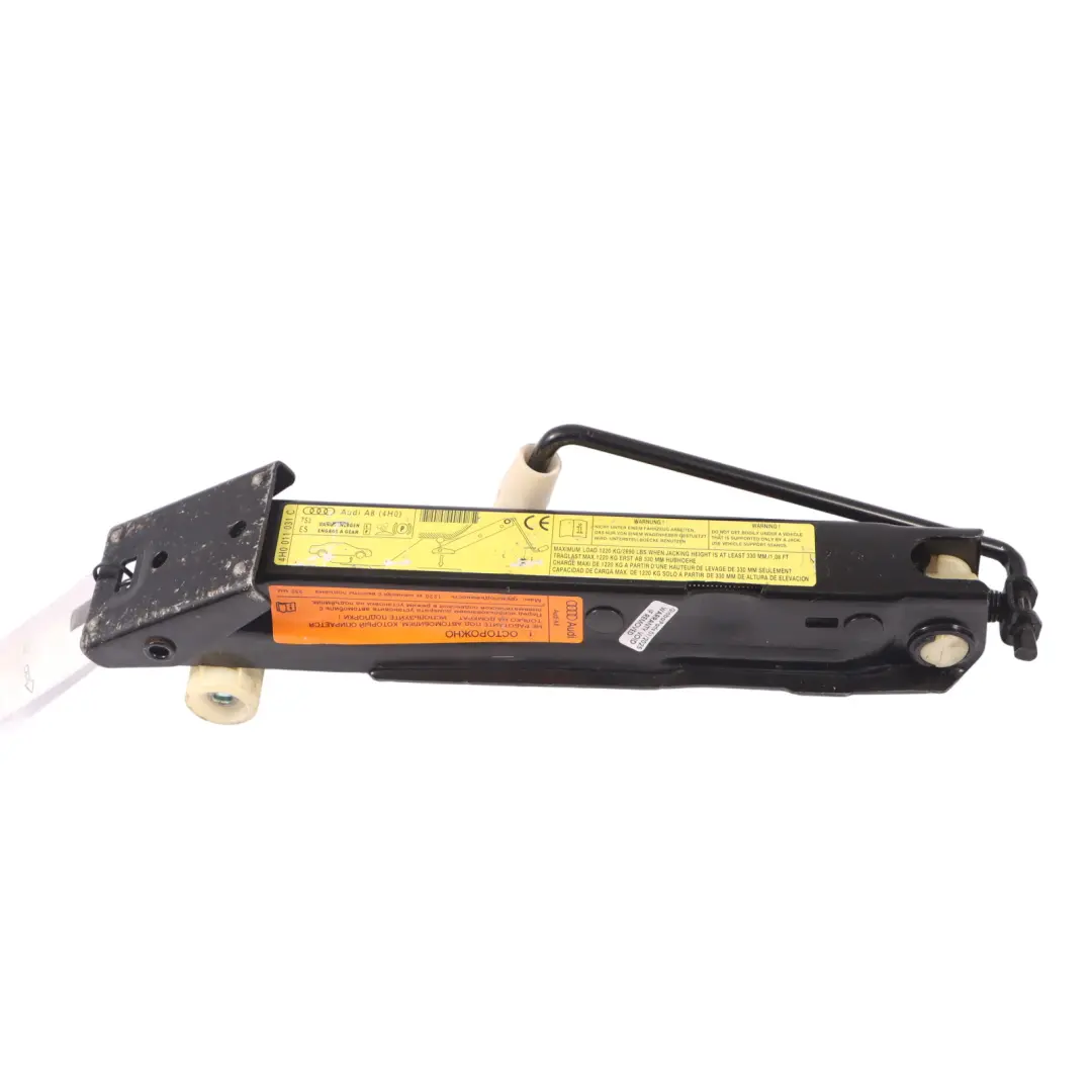 A8L 4H Emergency Tool Auto Wagen Heber für Audi mit Teilenummer 4H0011031C Audi A8L 4H Emergency Tool Auto Wagen Heber - SKU 4H0011031C - Teilenummer 4H0011031C