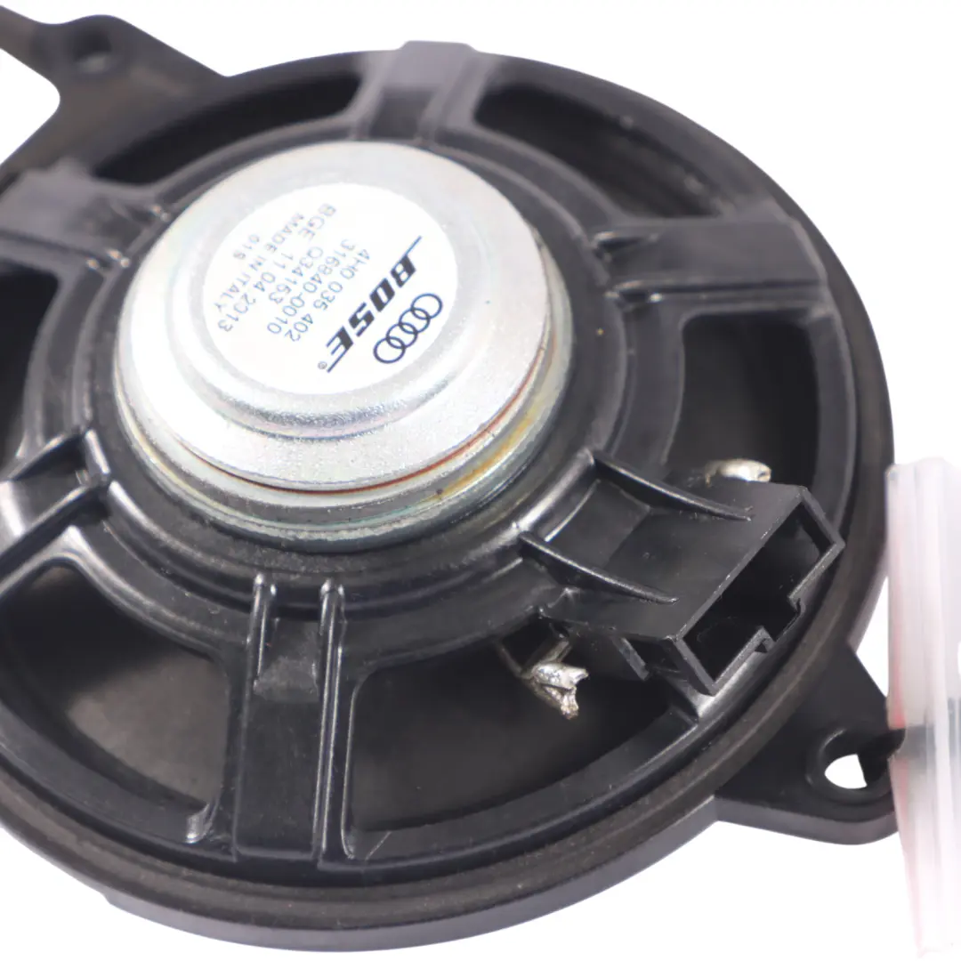 Audi A8L 4H Altavoz Salpicadero Central Delantero BOSE Altavoz - SKU 4H0035402 - Número de pieza 4H0035402