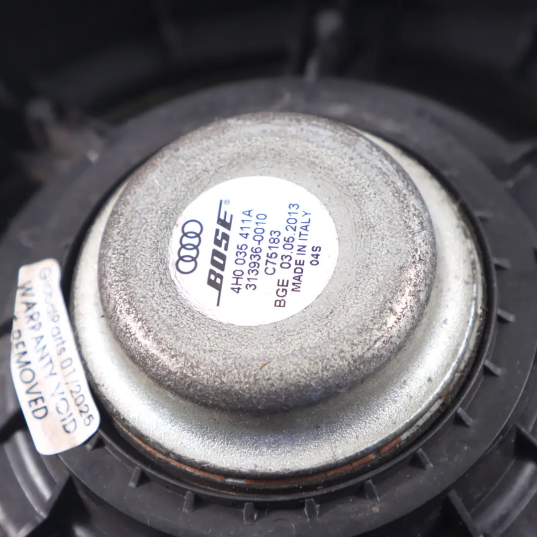 Türlaut Sprecher Bose Hinten Links Rechts für Audi A8 D4 mit Teilenummer 4H0035411A Audi A8 D4 Türlaut Sprecher Bose Hinten Links Rechts - SKU 4H0035411A - Teilenummer 4H0035411A