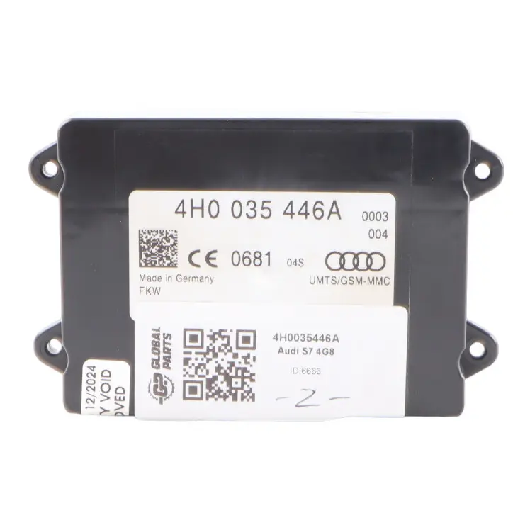 Audi A7 4G Antennensignal Verstärker Steuergerät ECU 4H0035446A