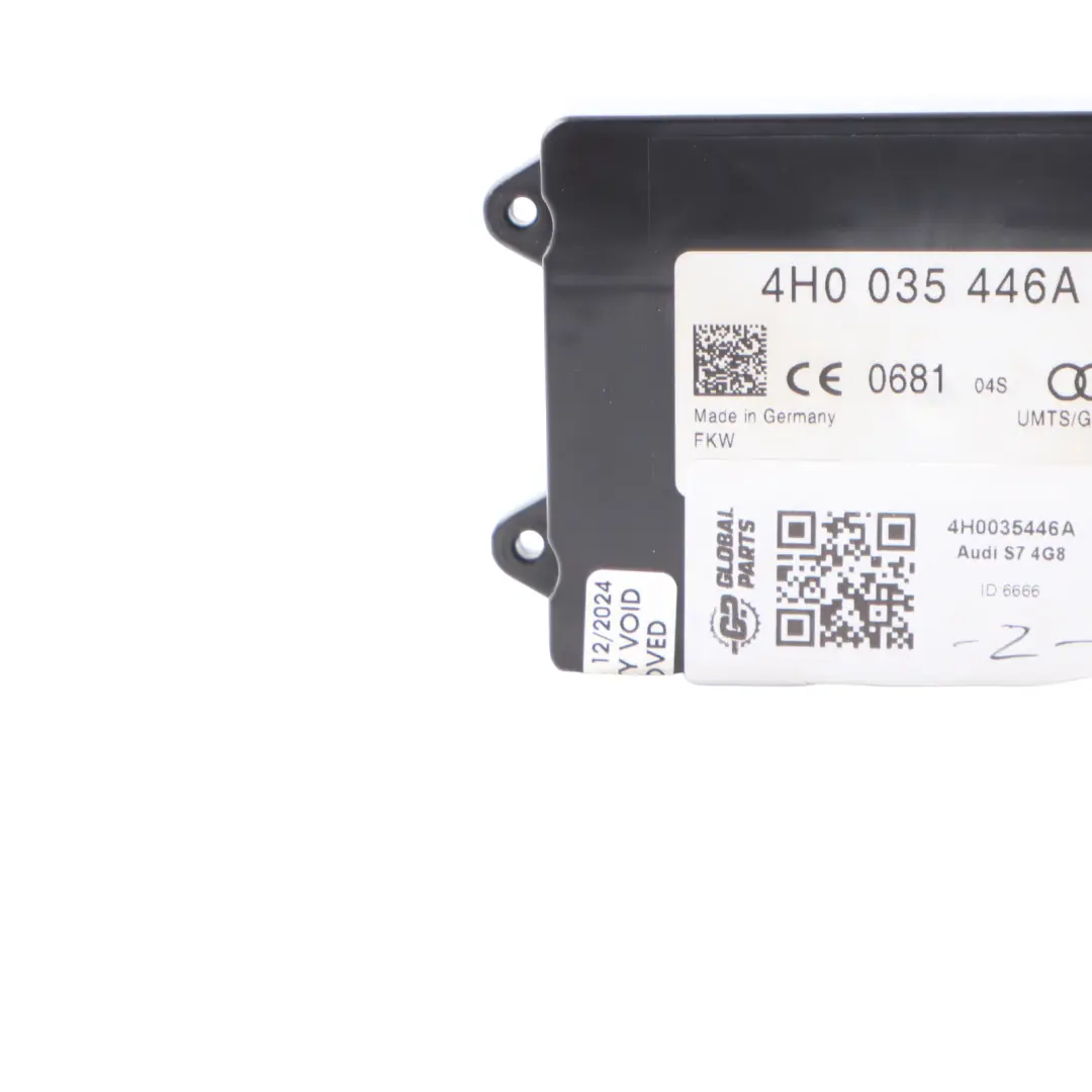 Audi A7 4G Antenna Signal Amplifier Control Unit ECU - SKU 4H0035446A - Part number 4H0035446A