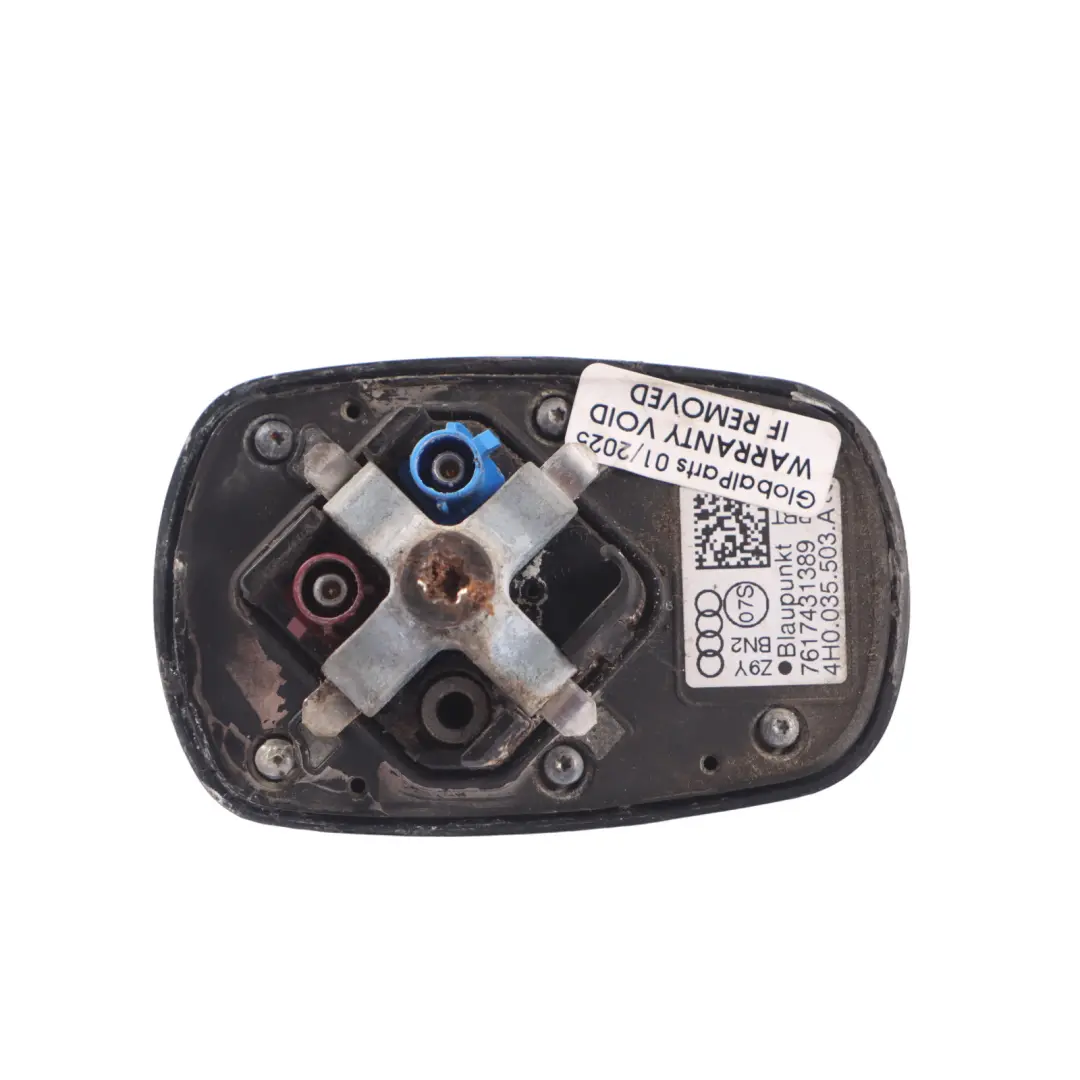 Audi A8L 4H Antena de Techo Aérea Shark Phantom Negro - Z9Y 4H0035503A - SKU 4H0035503A-PHB - Número de pieza 4H0035503A-PHB