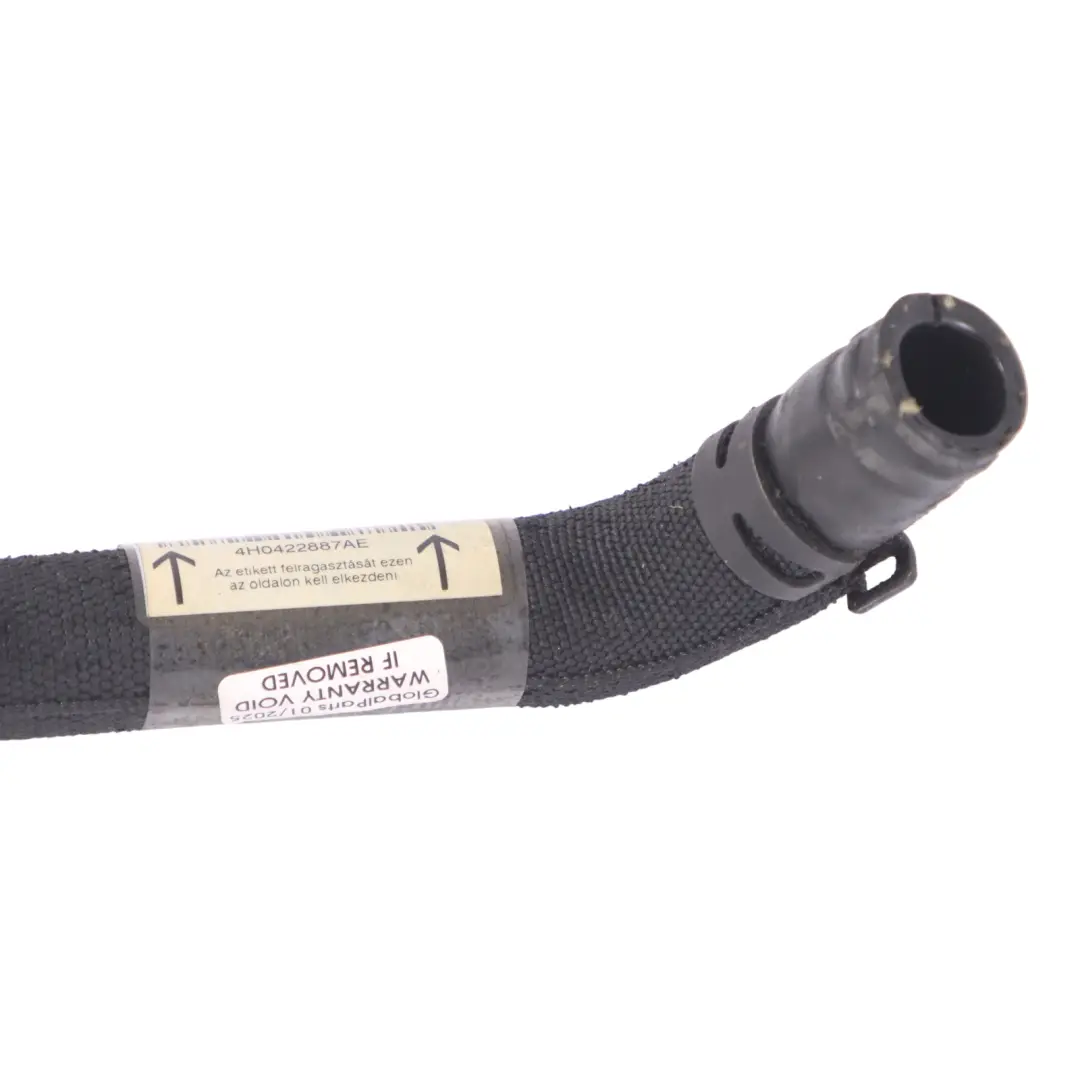 Audi A8L 4H 3.0 TDI CDTA Pompe de direction assistée Tuyau admission - SKU 4H0422887AE - Numéro de pièce 4H0422887AE
