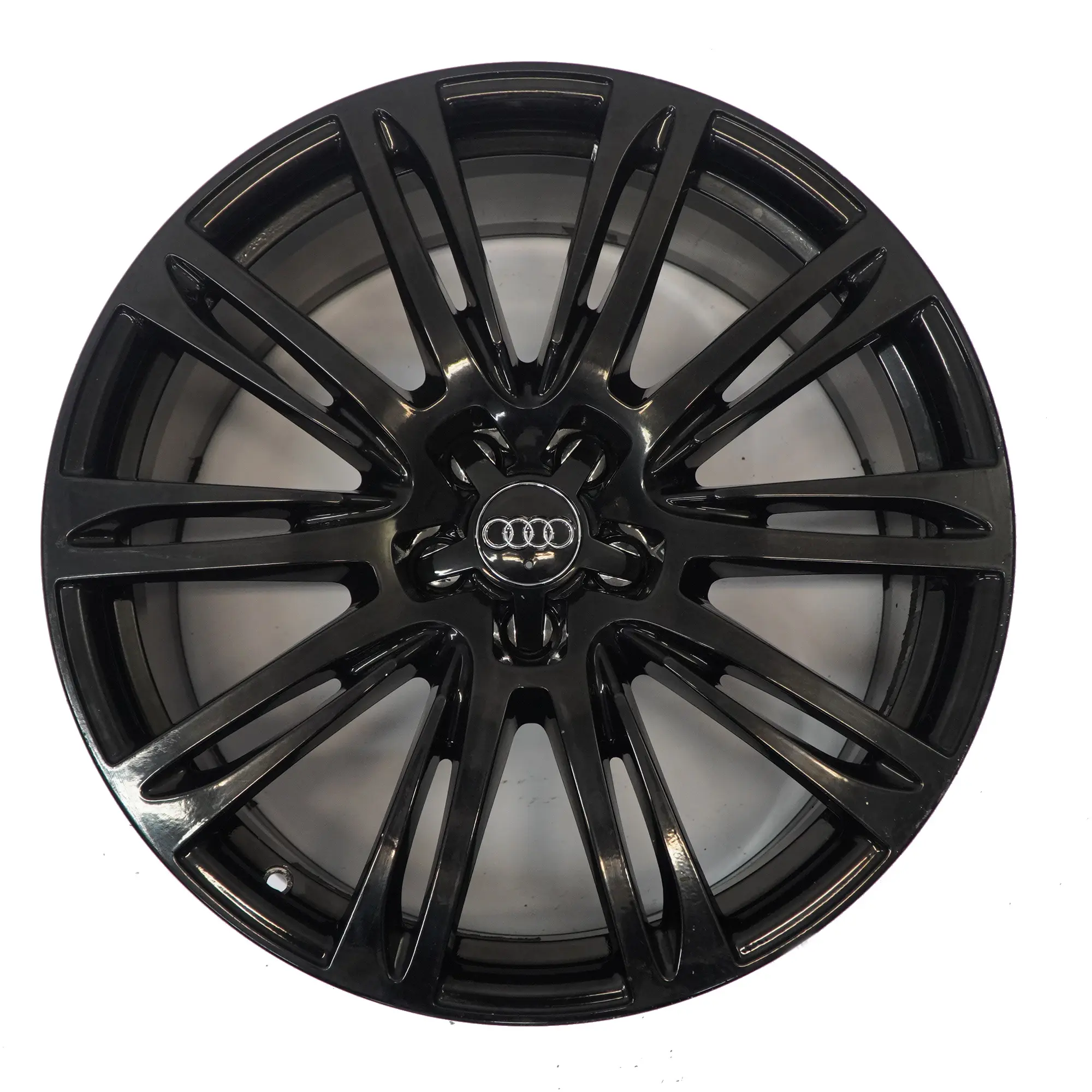 Audi A8 4H D4 Nero Cerchio in lega 20" 9J ET:37 20-Spoke 4H0601025AG