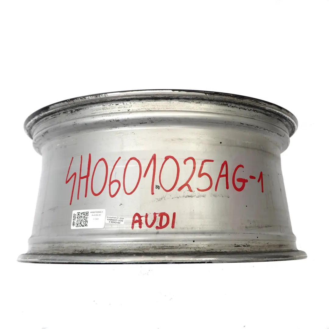 Audi A8 4H D4 Nero Cerchio in lega 20" 9J ET:37 20-Spoke - SKU 4H0601025AG-1 - Numero di parte 4H0601025AG