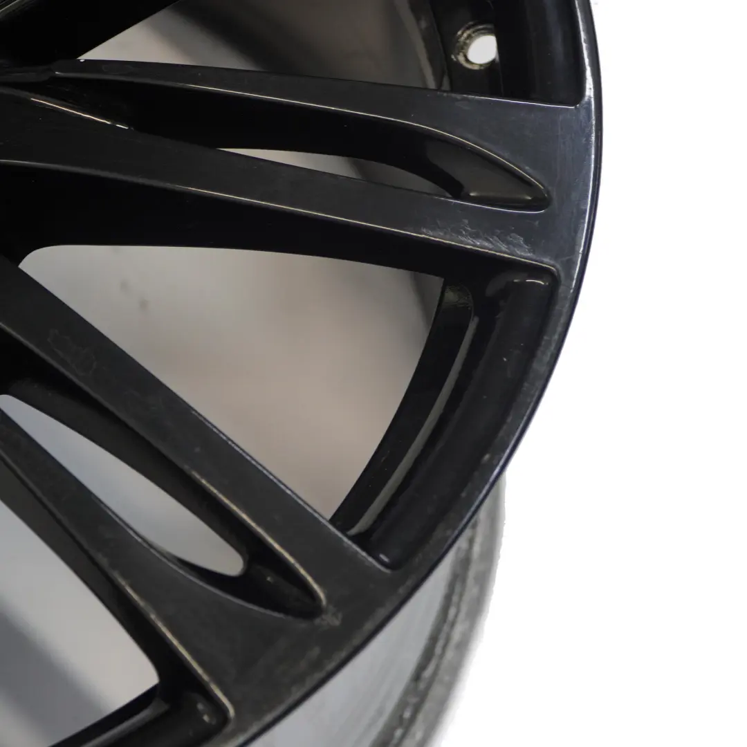 Audi A8 4H D4 Nero Cerchio in lega 20" 9J ET:37 20-Spoke - SKU 4H0601025AG-1 - Numero di parte 4H0601025AG