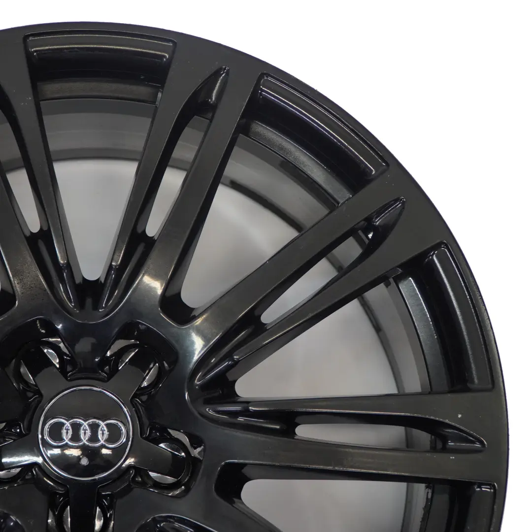 Audi A8 4H D4 Nero Cerchio in lega 20" 9J ET:37 20-Spoke - SKU 4H0601025AG-2 - Numero di parte 4H0601025AG